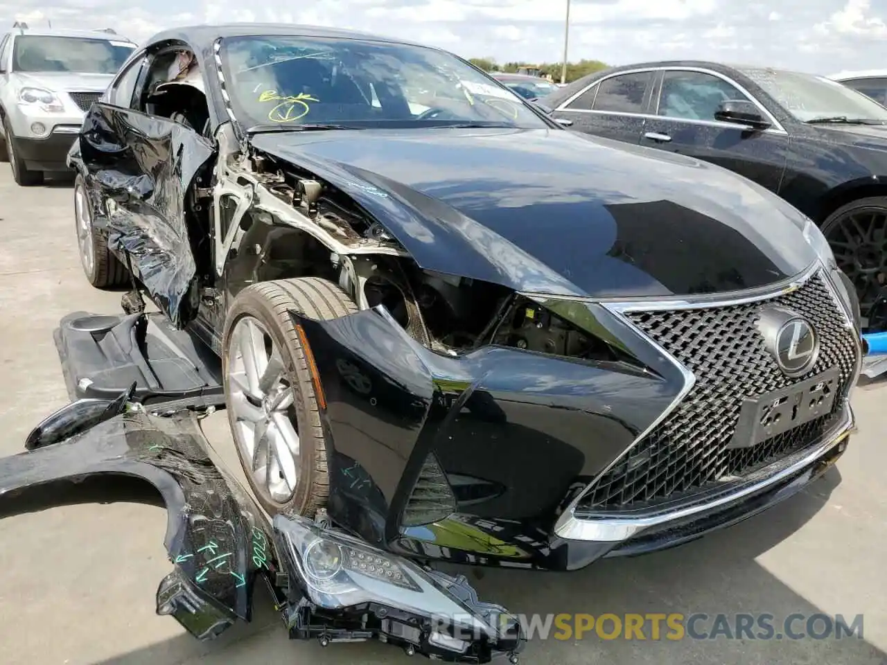 1 Photograph of a damaged car JTHDZ5DC1N5011350 LEXUS RX350 2022