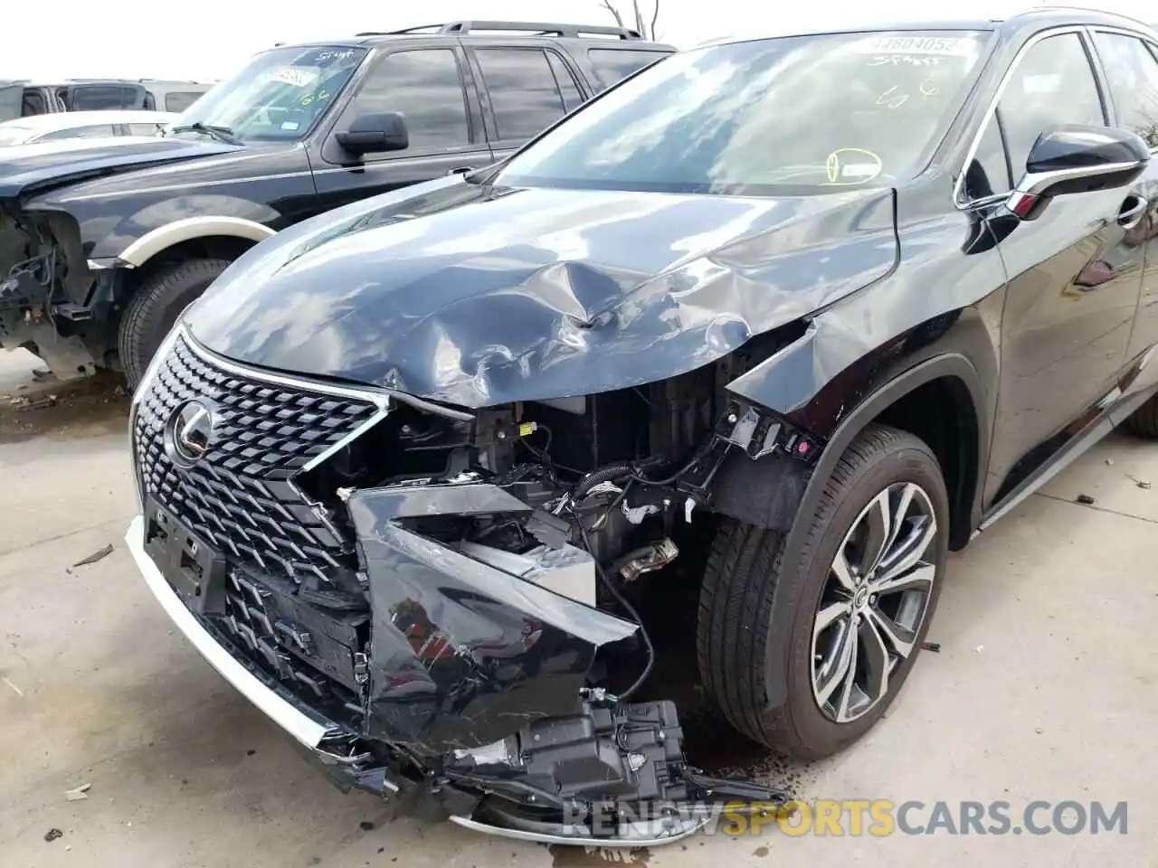 9 Фотография поврежденного автомобиля JTJHZKEA0N2024376 LEXUS RX350 2022