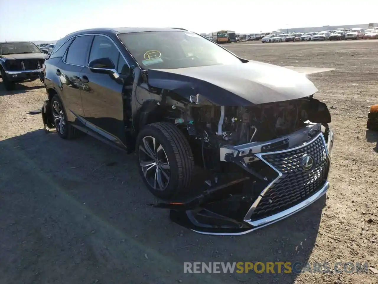 1 Photograph of a damaged car JTJHZKEA4N2024509 LEXUS RX350 2022