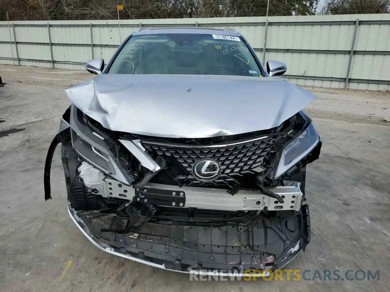 9 Photograph of a damaged car JTJHZKEA5N2026768 LEXUS RX350 2022