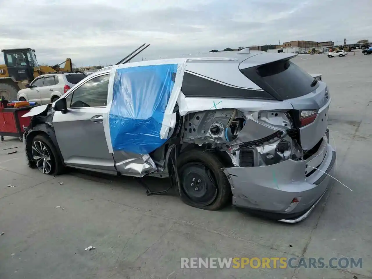 2 Фотография поврежденного автомобиля JTJHZKEA6N2025550 LEXUS RX350 2022