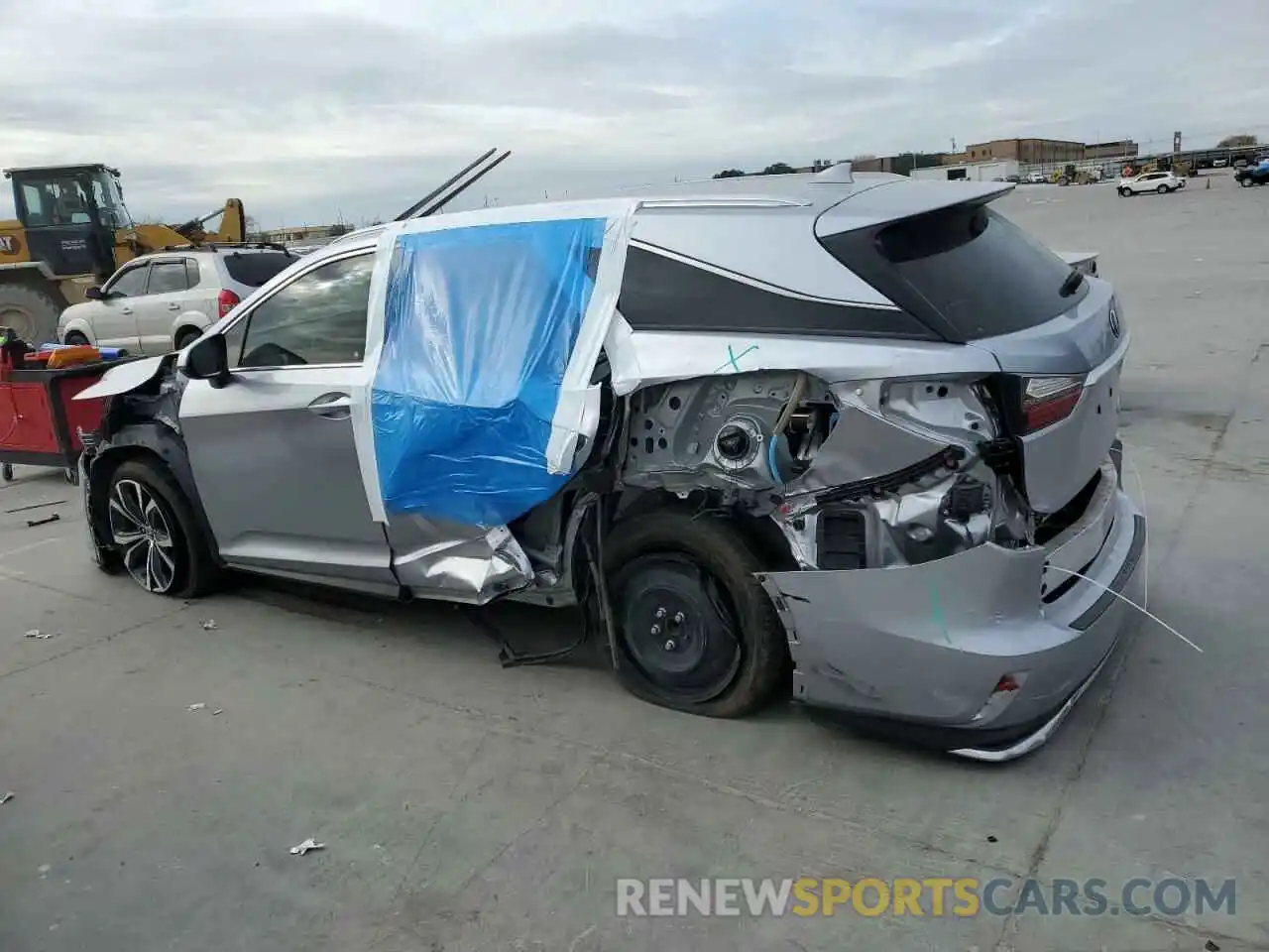 2 Photograph of a damaged car JTJHZKEA6N2025550 LEXUS RX350 2022