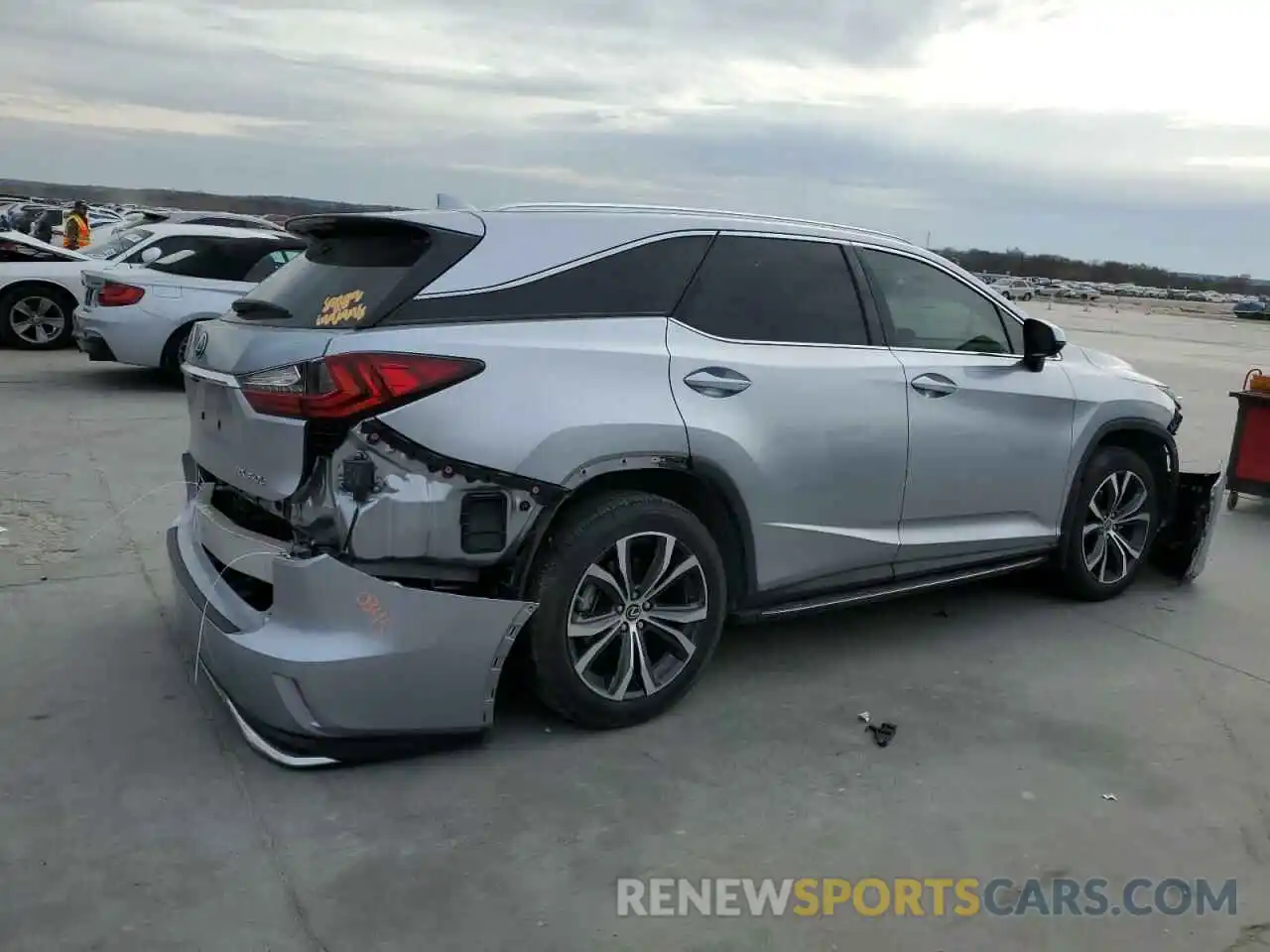 3 Photograph of a damaged car JTJHZKEA6N2025550 LEXUS RX350 2022