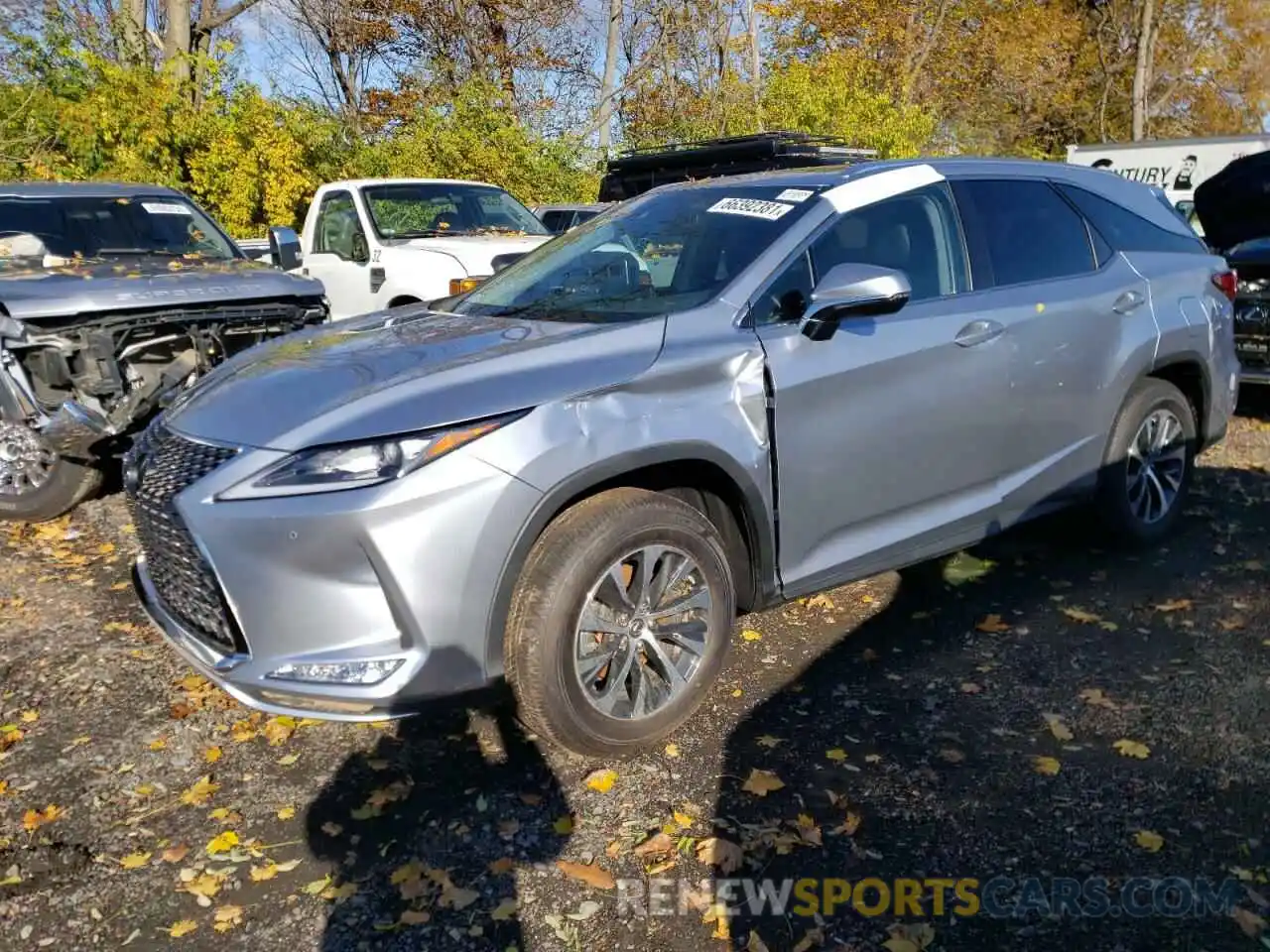 2 Photograph of a damaged car JTJHZKFA9N2034614 LEXUS RX350 2022