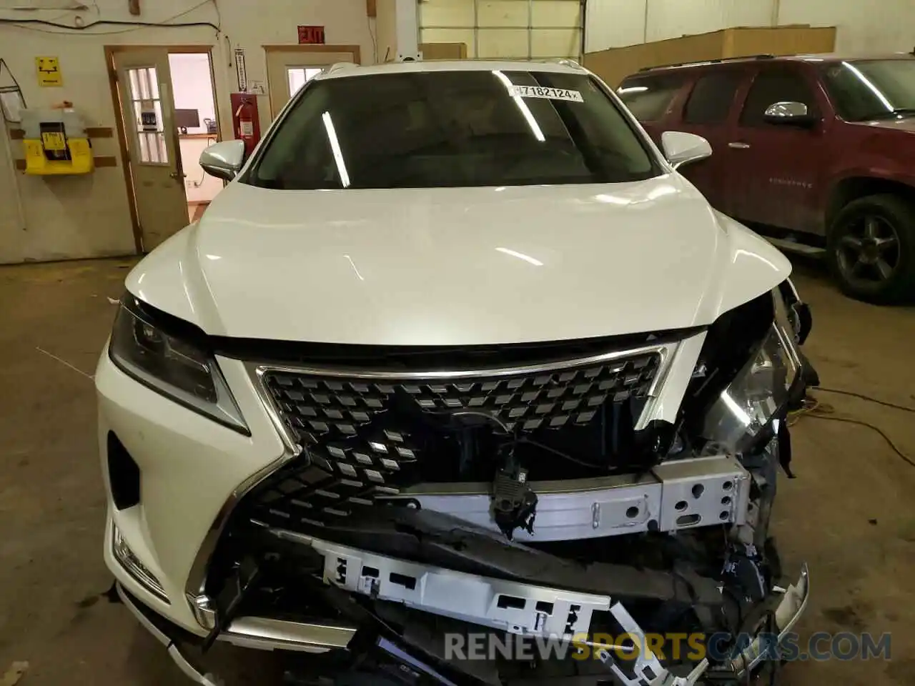 5 Photograph of a damaged car JTJHZKFA9N2043247 LEXUS RX350 2022