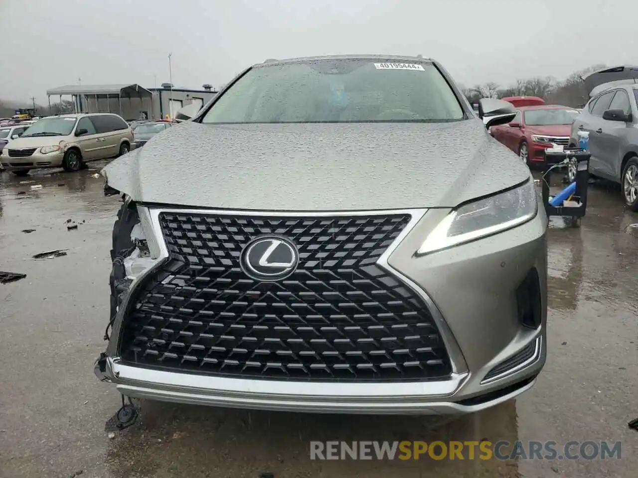 5 Photograph of a damaged car JTJHZMDAXN2057835 LEXUS RX350 2022