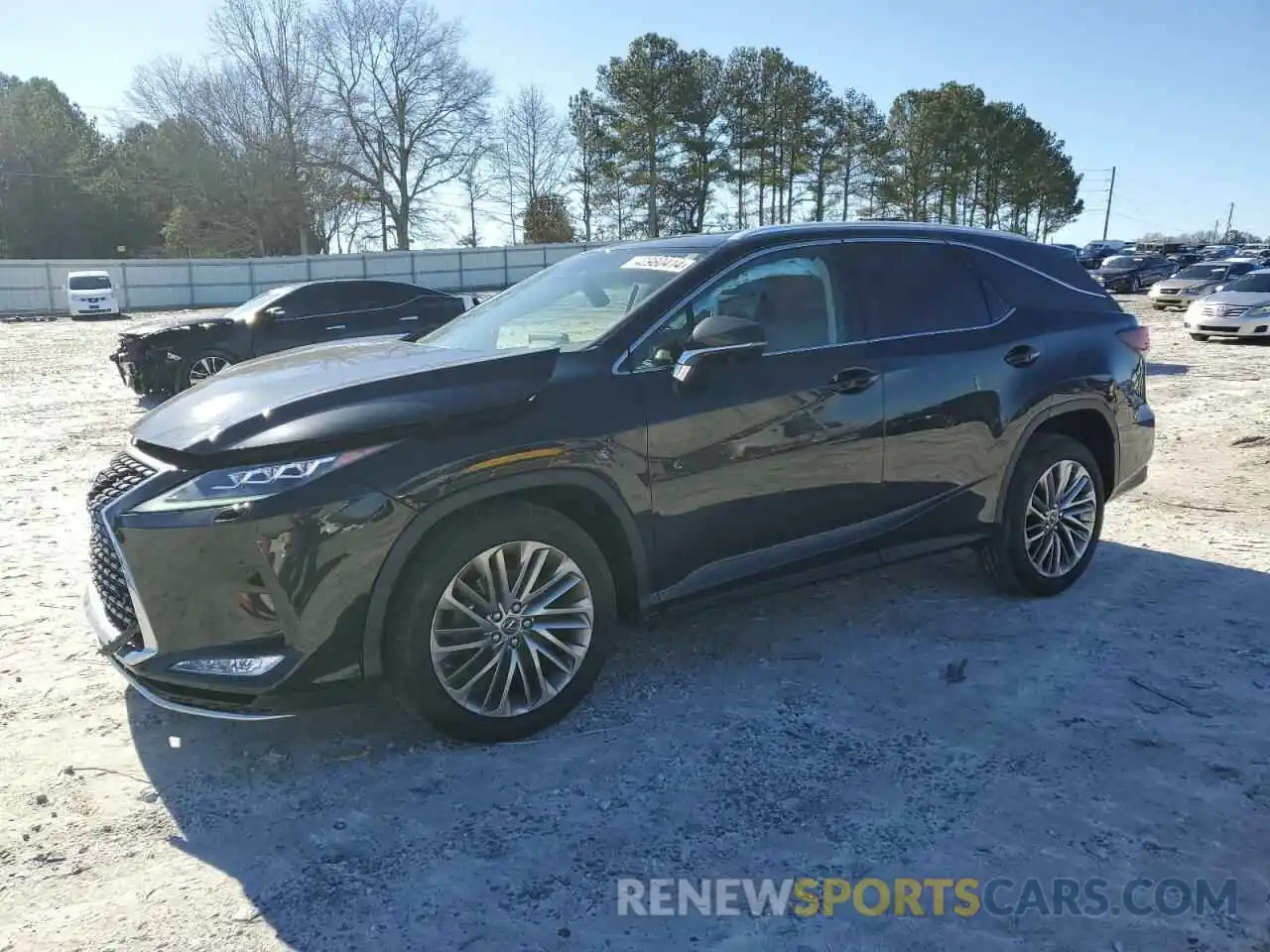 1 Photograph of a damaged car JTJJZKEA2N2025840 LEXUS RX350 2022