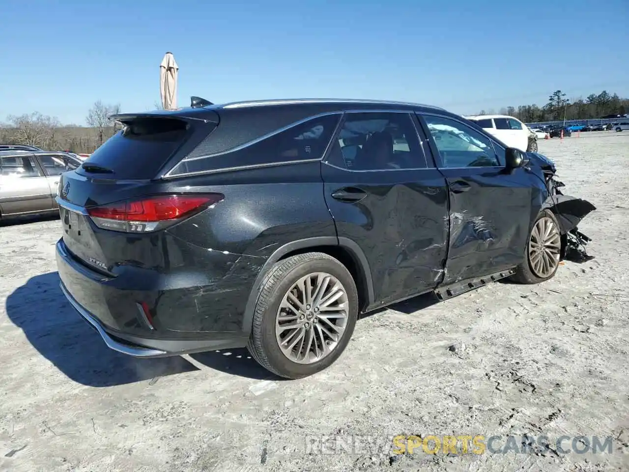 3 Photograph of a damaged car JTJJZKEA2N2025840 LEXUS RX350 2022