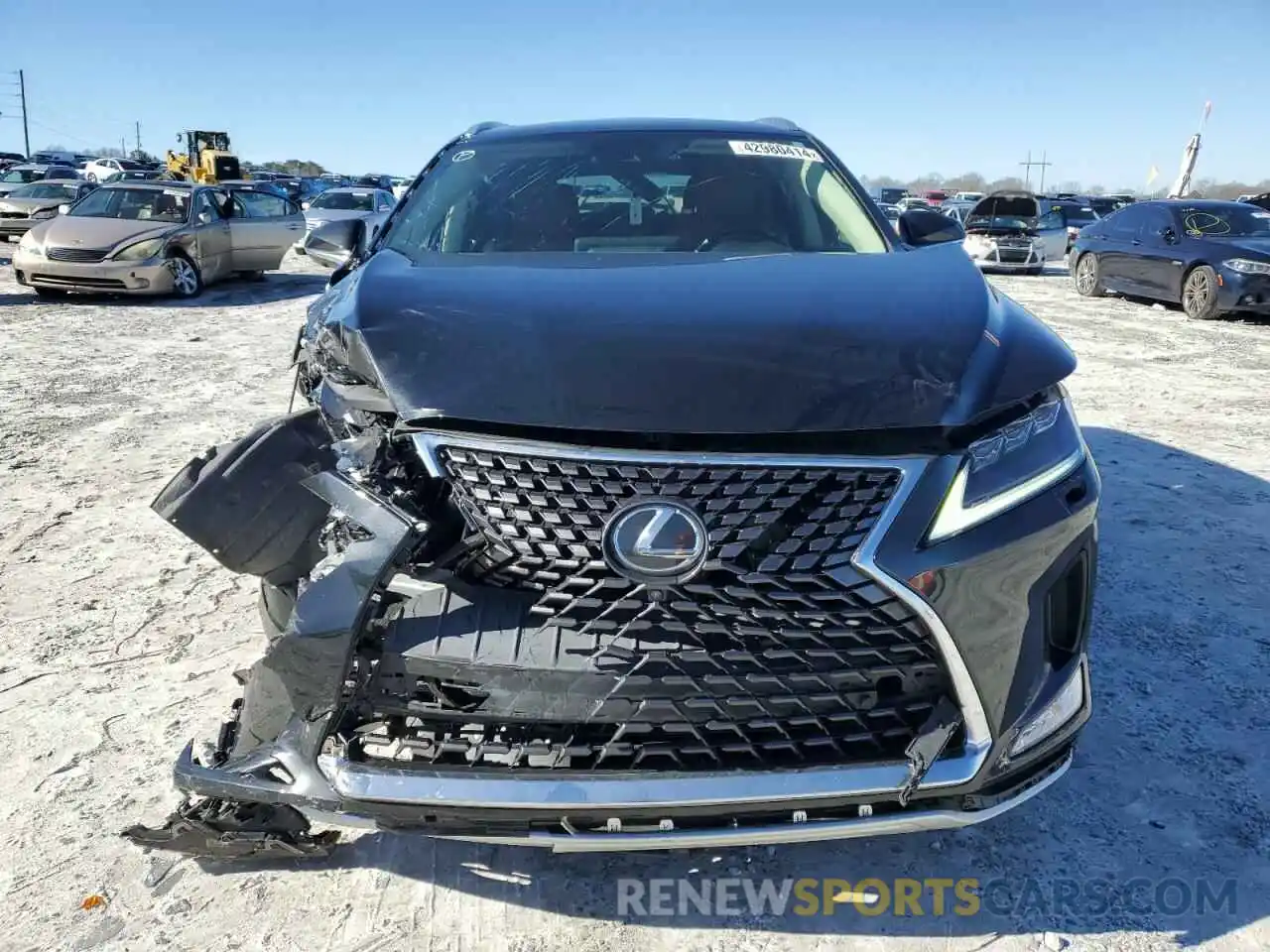 5 Photograph of a damaged car JTJJZKEA2N2025840 LEXUS RX350 2022