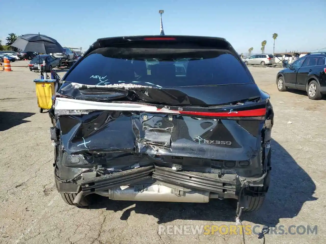 6 Photograph of a damaged car 2T2BAMBA4PC005183 LEXUS RX350 2023