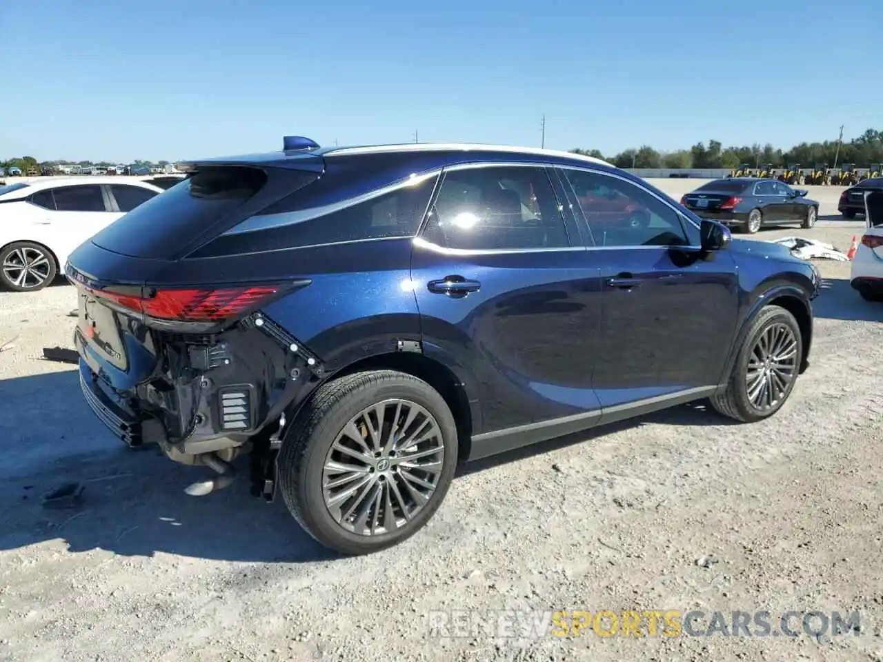 3 Photograph of a damaged car 2T2BAMBA6PC005959 LEXUS RX350 2023