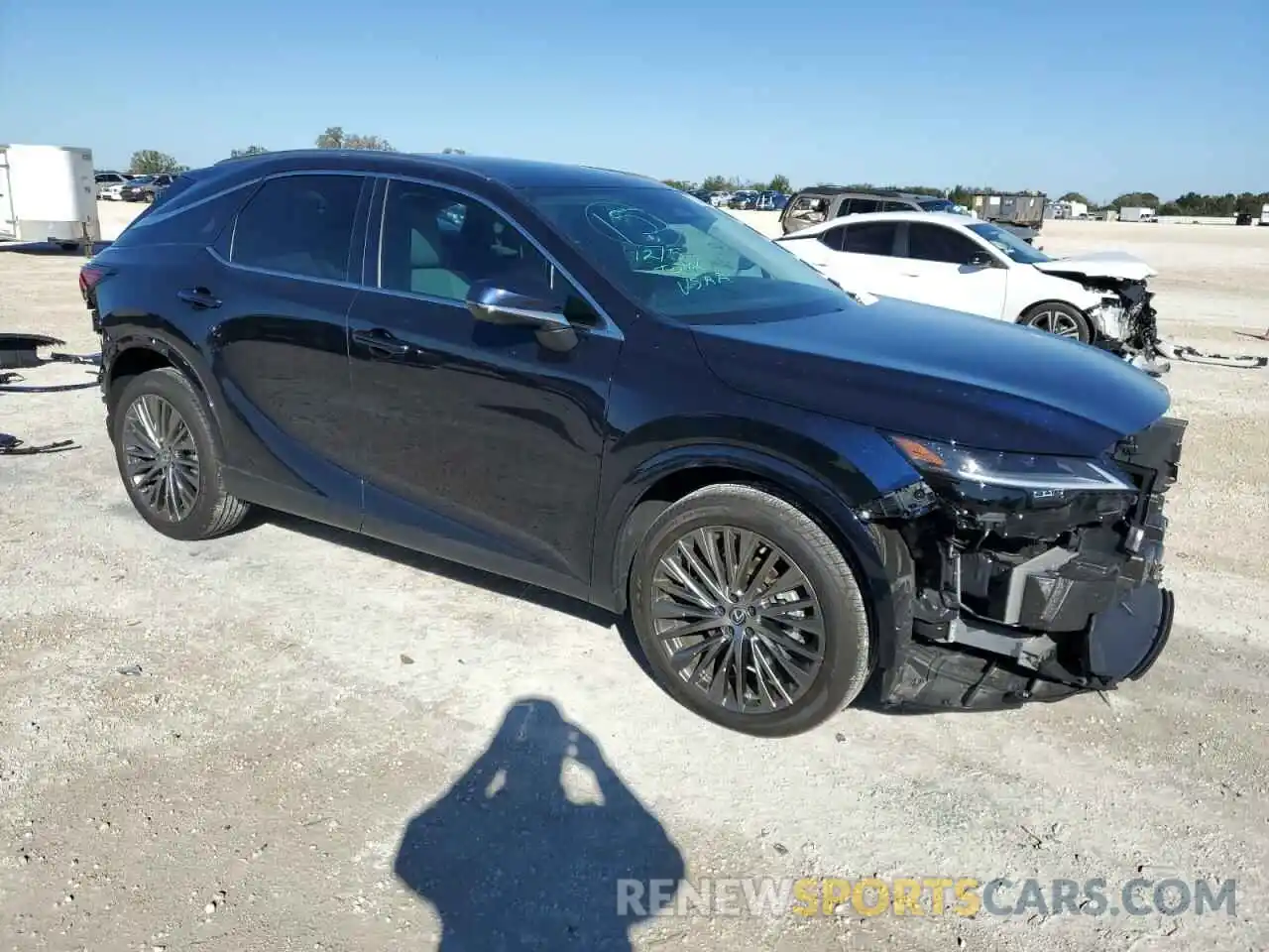 4 Photograph of a damaged car 2T2BAMBA6PC005959 LEXUS RX350 2023