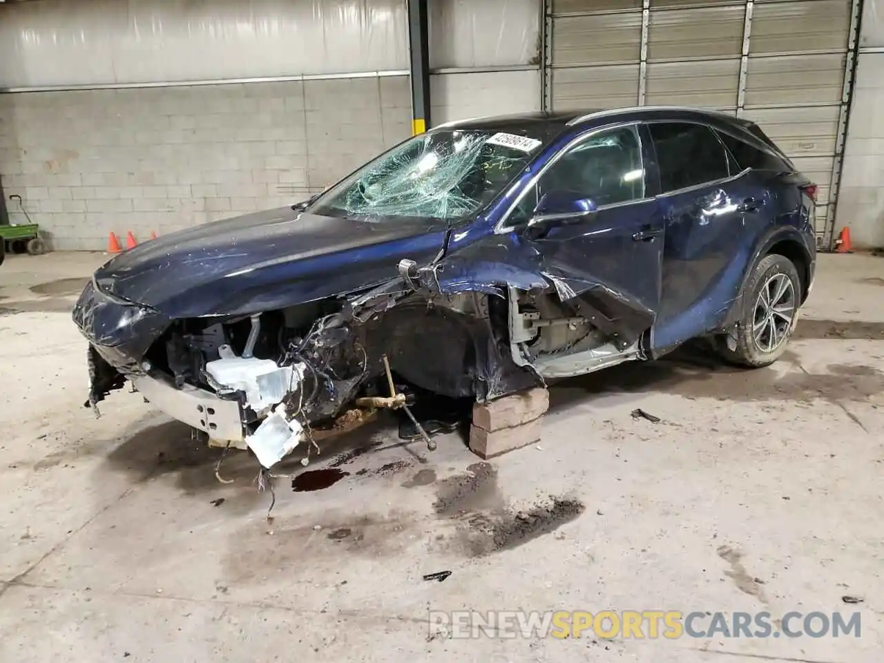 1 Photograph of a damaged car 2T2BAMCA0PC023923 LEXUS RX350 2023