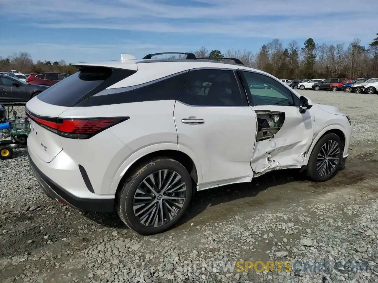 3 Photograph of a damaged car 2T2BAMCAXPC022178 LEXUS RX350 2023