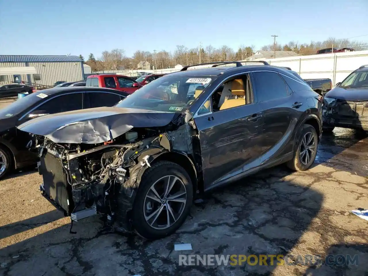 1 Photograph of a damaged car 2T2BAMCA5RC039313 LEXUS RX350 2024