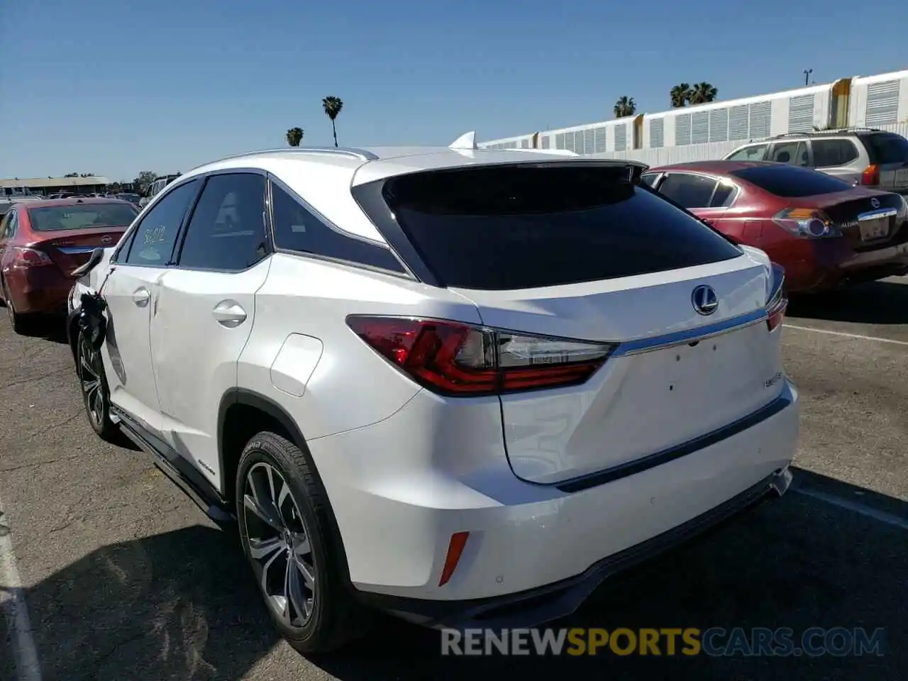 3 Photograph of a damaged car 2T2BGMCA0KC038039 LEXUS RX450 2019