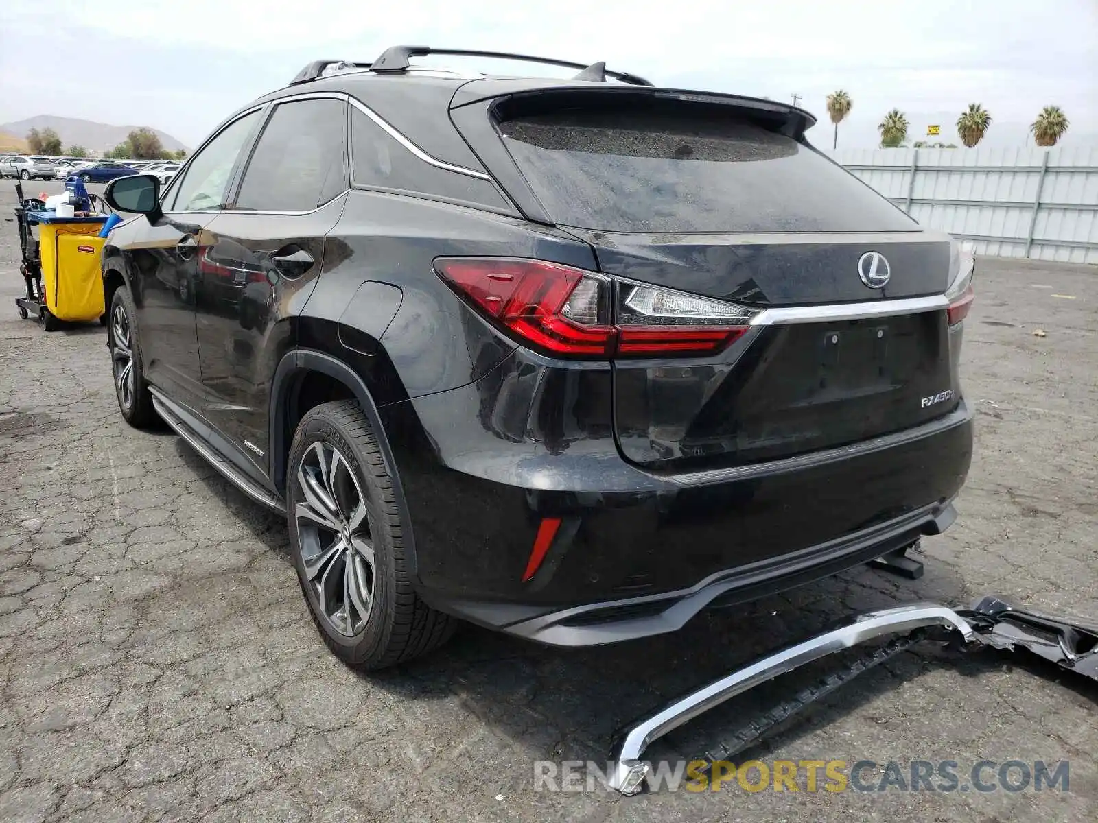 3 Photograph of a damaged car 2T2BGMCA1KC029804 LEXUS RX450 2019