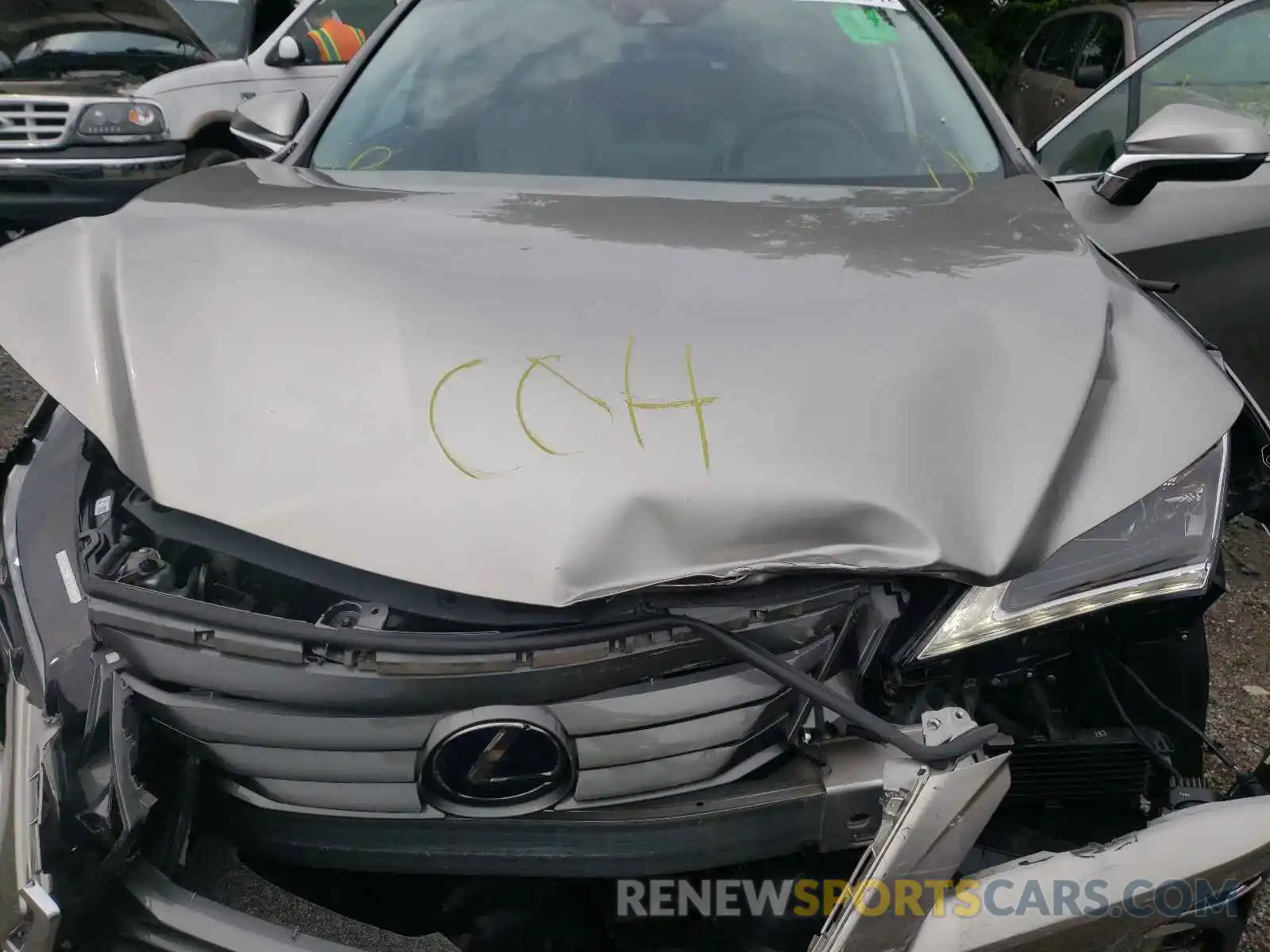 7 Photograph of a damaged car 2T2BGMCA1KC041175 LEXUS RX450 2019