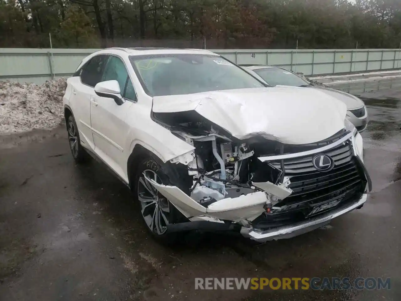 1 Photograph of a damaged car 2T2BGMCA1KC041905 LEXUS RX450 2019