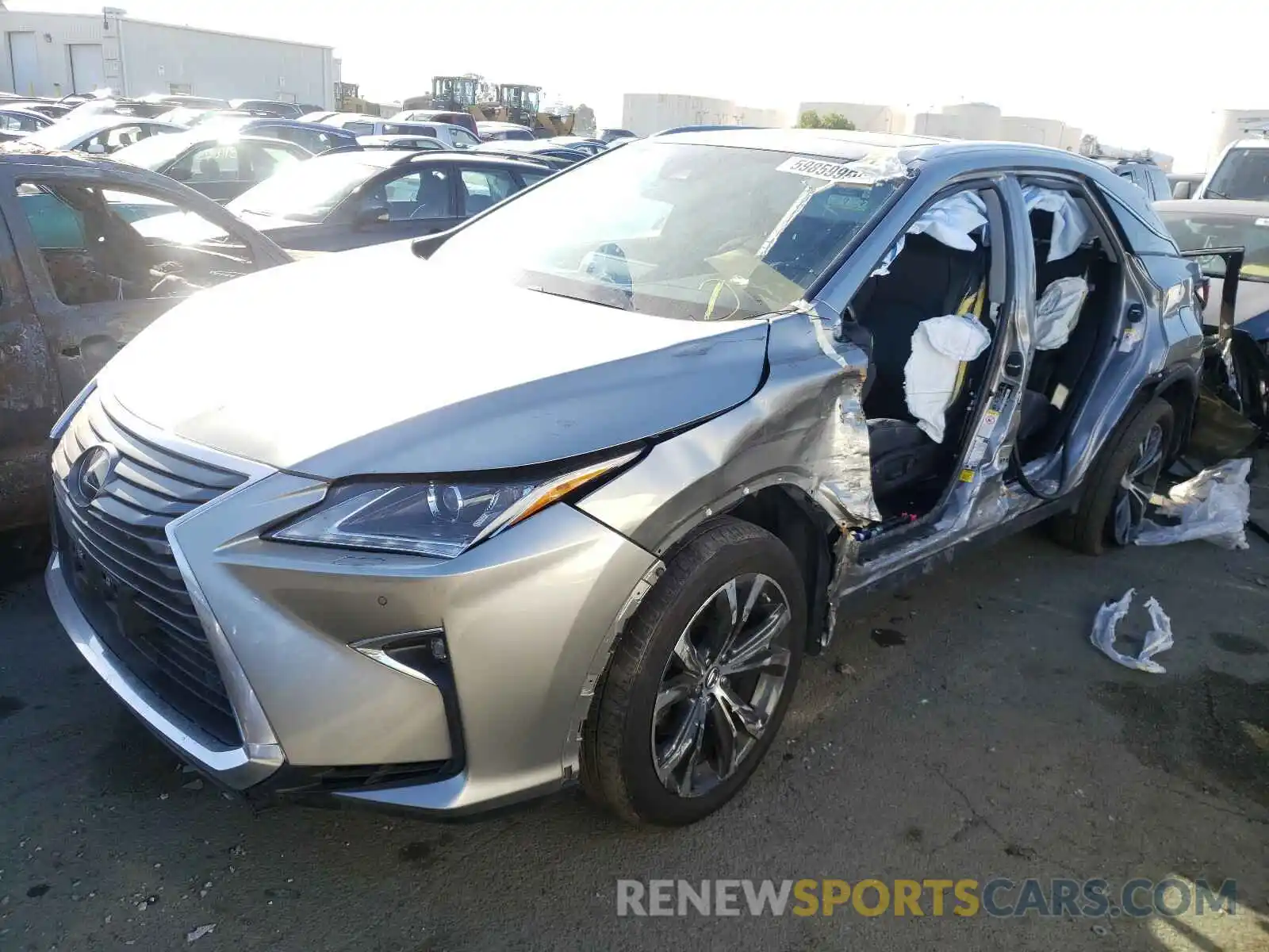 9 Photograph of a damaged car 2T2BGMCA2KC037703 LEXUS RX450 2019