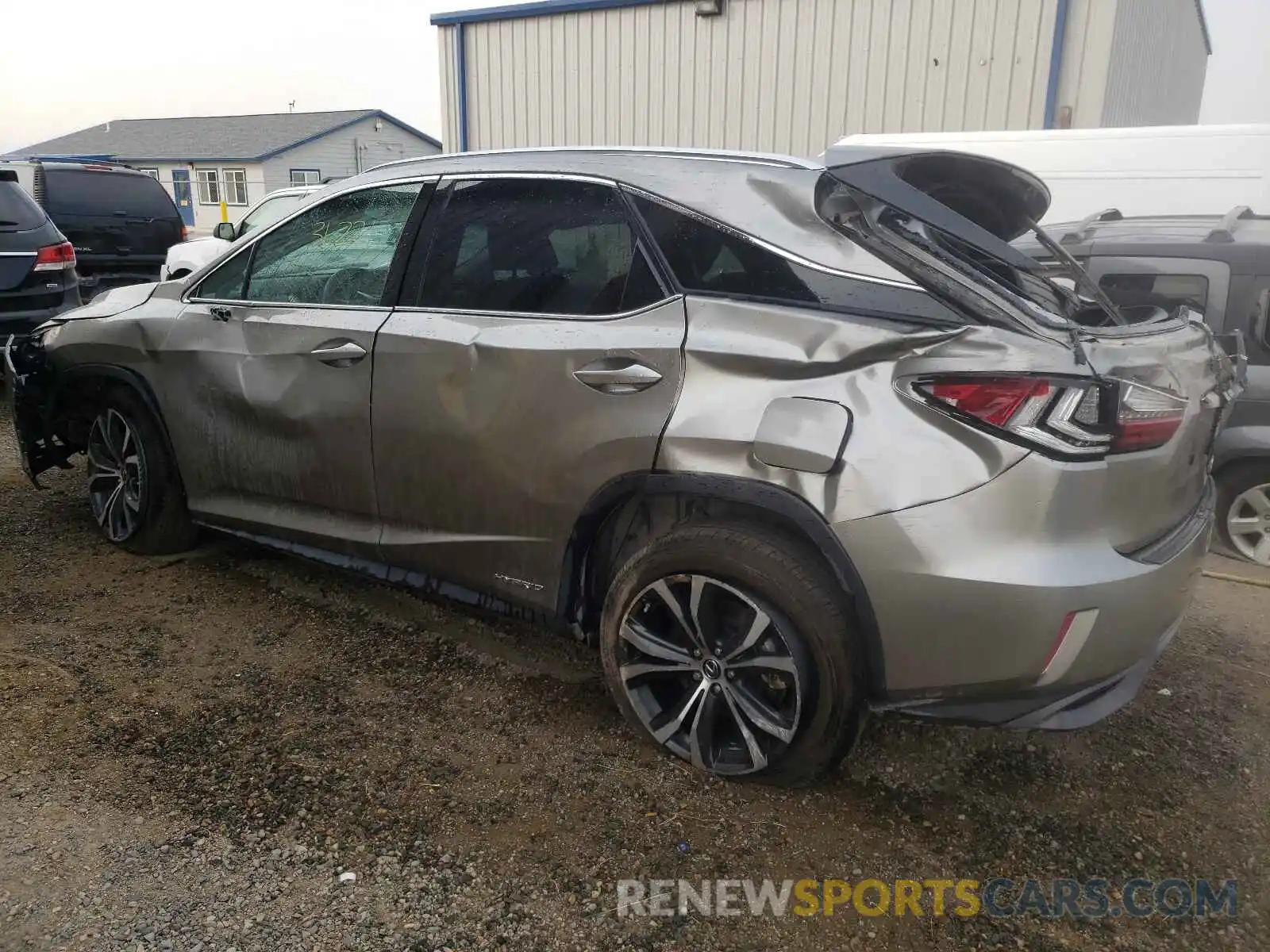 9 Photograph of a damaged car 2T2BGMCA2KC043002 LEXUS RX450 2019