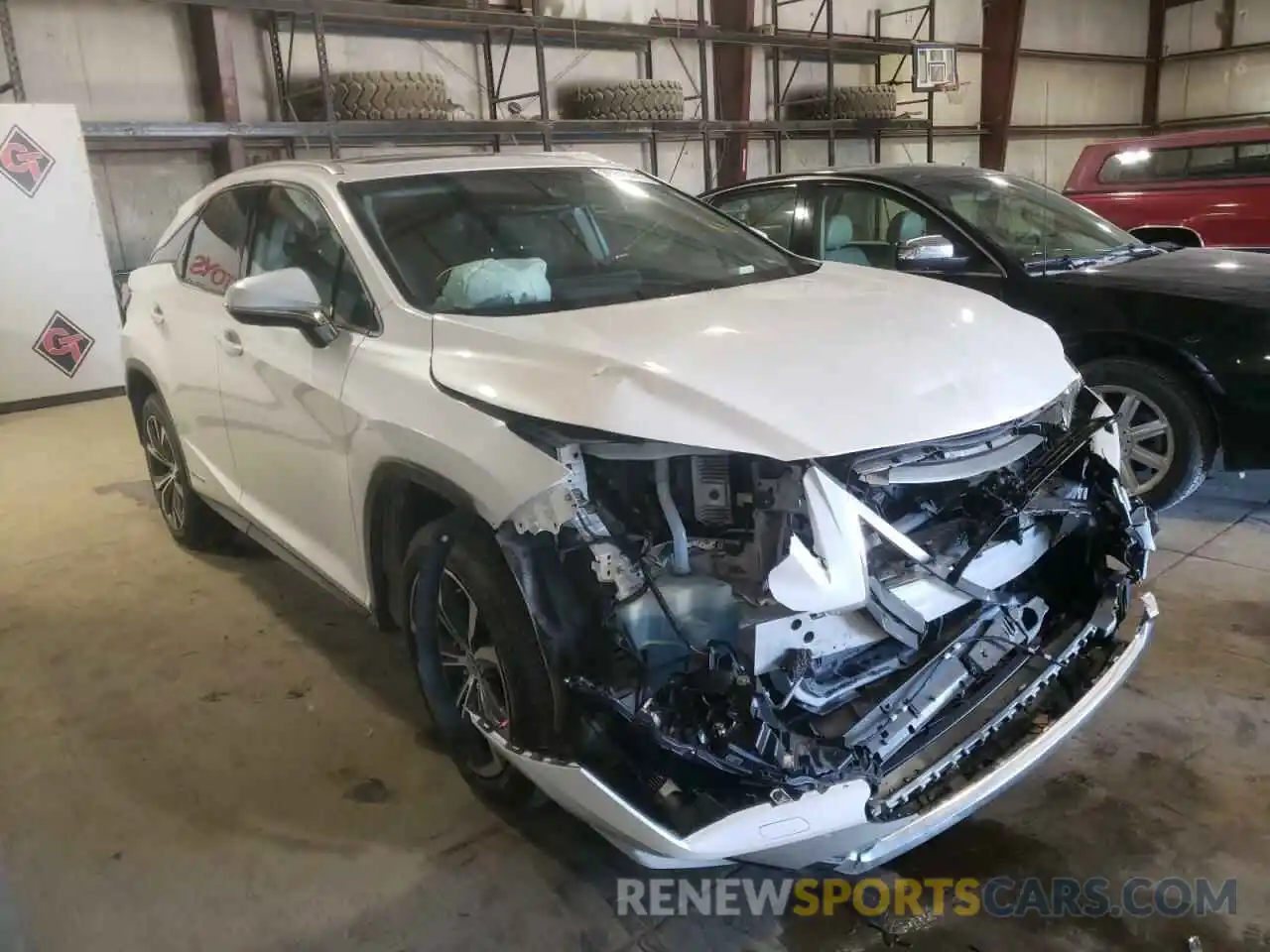 1 Photograph of a damaged car 2T2BGMCA2KC043226 LEXUS RX450 2019