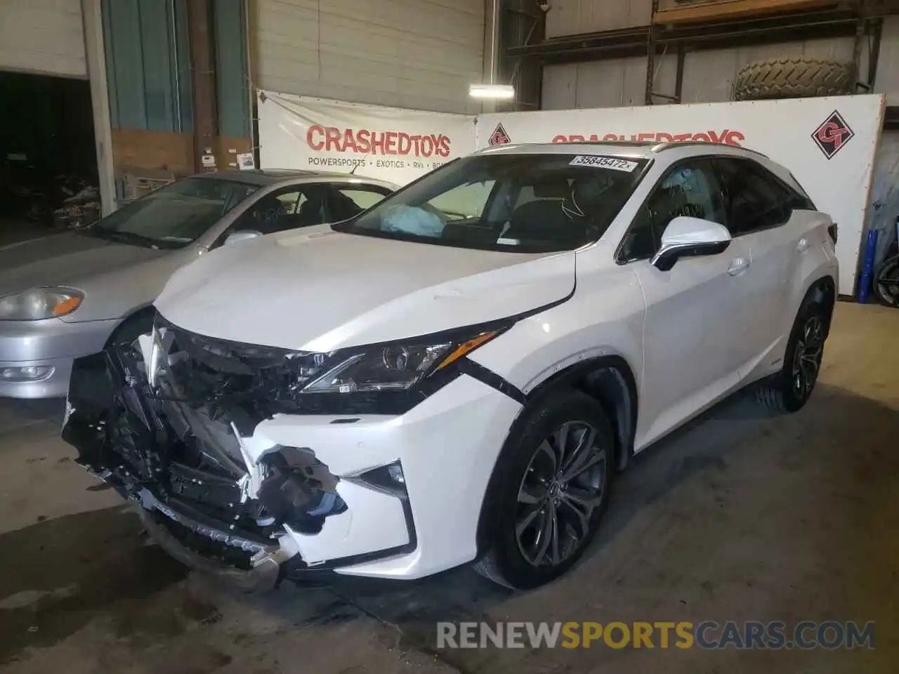 2 Photograph of a damaged car 2T2BGMCA2KC043226 LEXUS RX450 2019