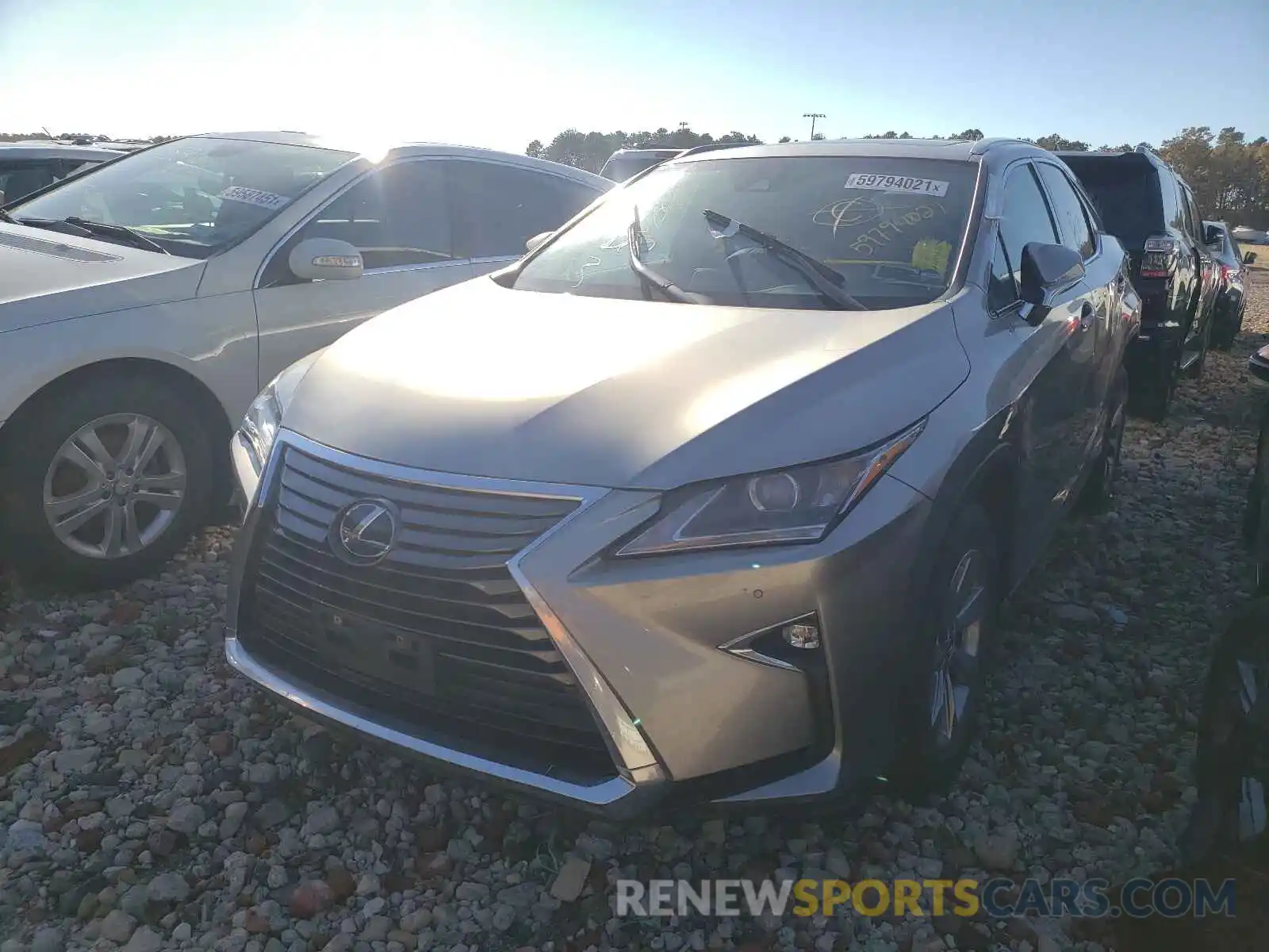 2 Photograph of a damaged car 2T2BGMCA3KC030436 LEXUS RX450 2019