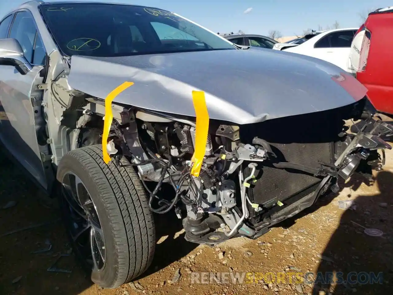 9 Photograph of a damaged car 2T2BGMCA3KC031814 LEXUS RX450 2019