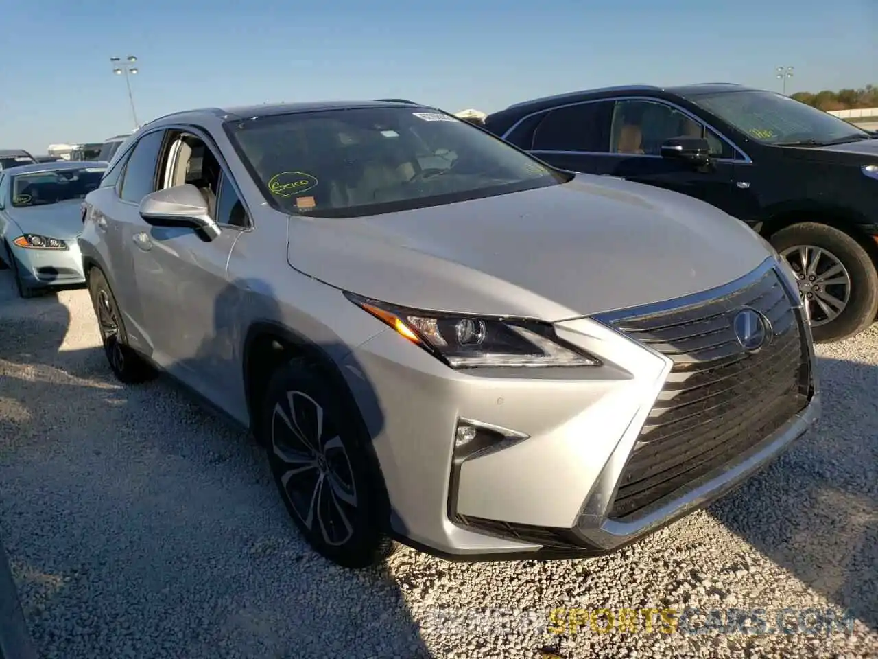 1 Photograph of a damaged car 2T2BGMCA3KC033787 LEXUS RX450 2019