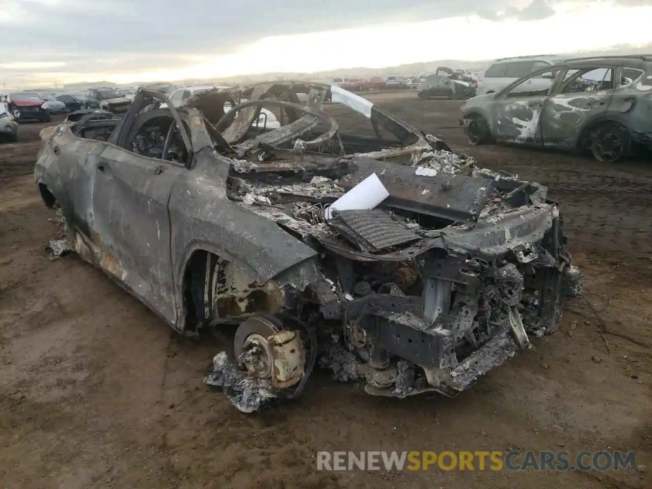 1 Photograph of a damaged car 2T2BGMCA3KC034227 LEXUS RX450 2019