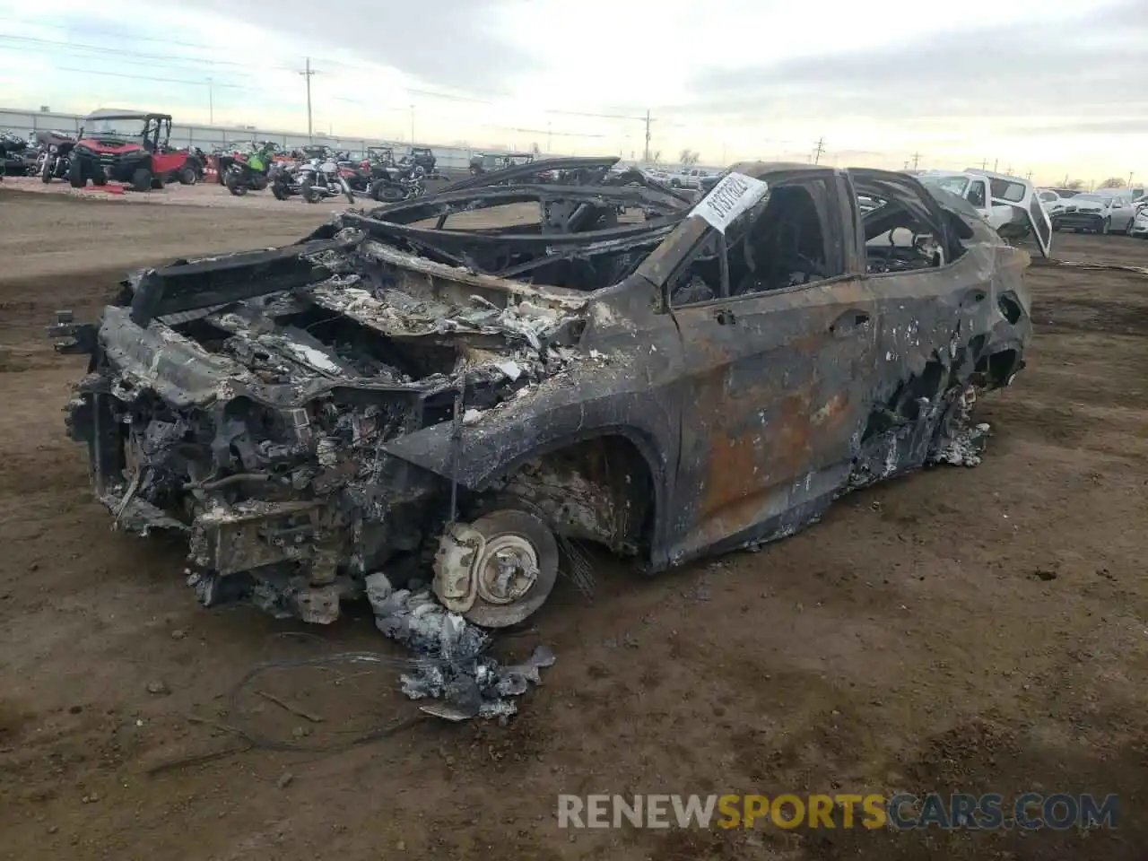 2 Photograph of a damaged car 2T2BGMCA3KC034227 LEXUS RX450 2019