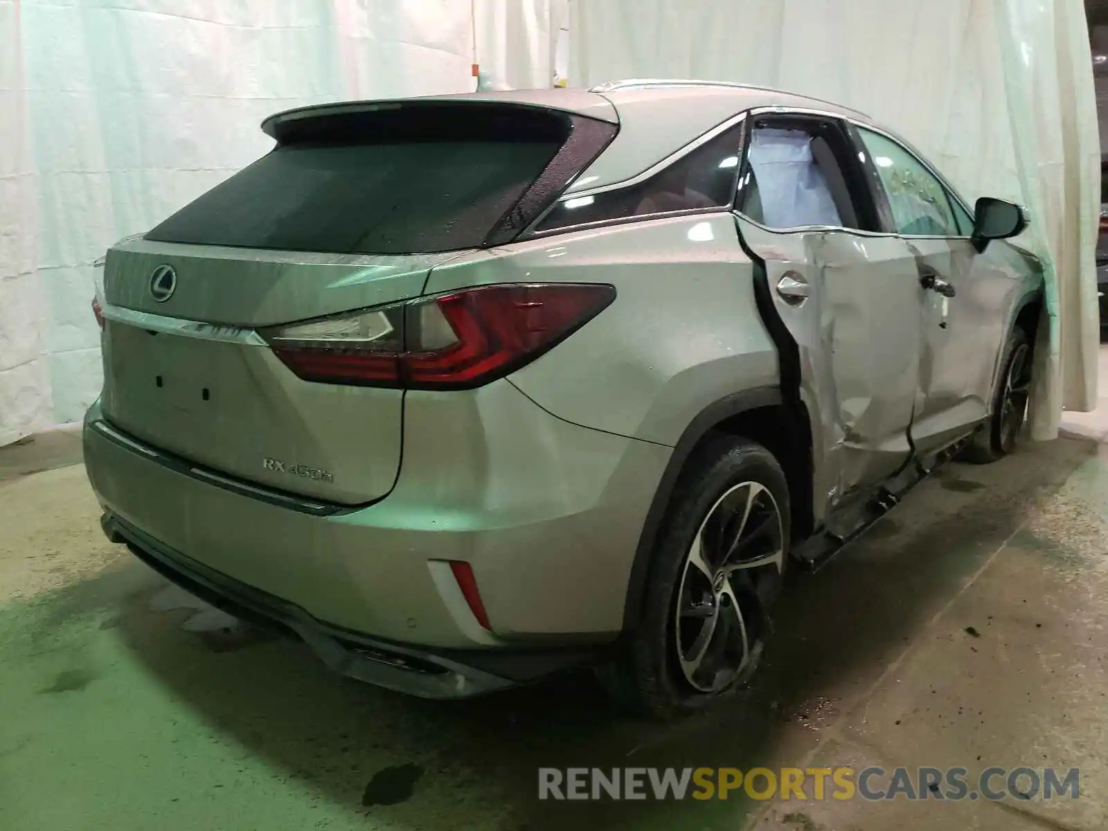 4 Photograph of a damaged car 2T2BGMCA3KC035264 LEXUS RX450 2019