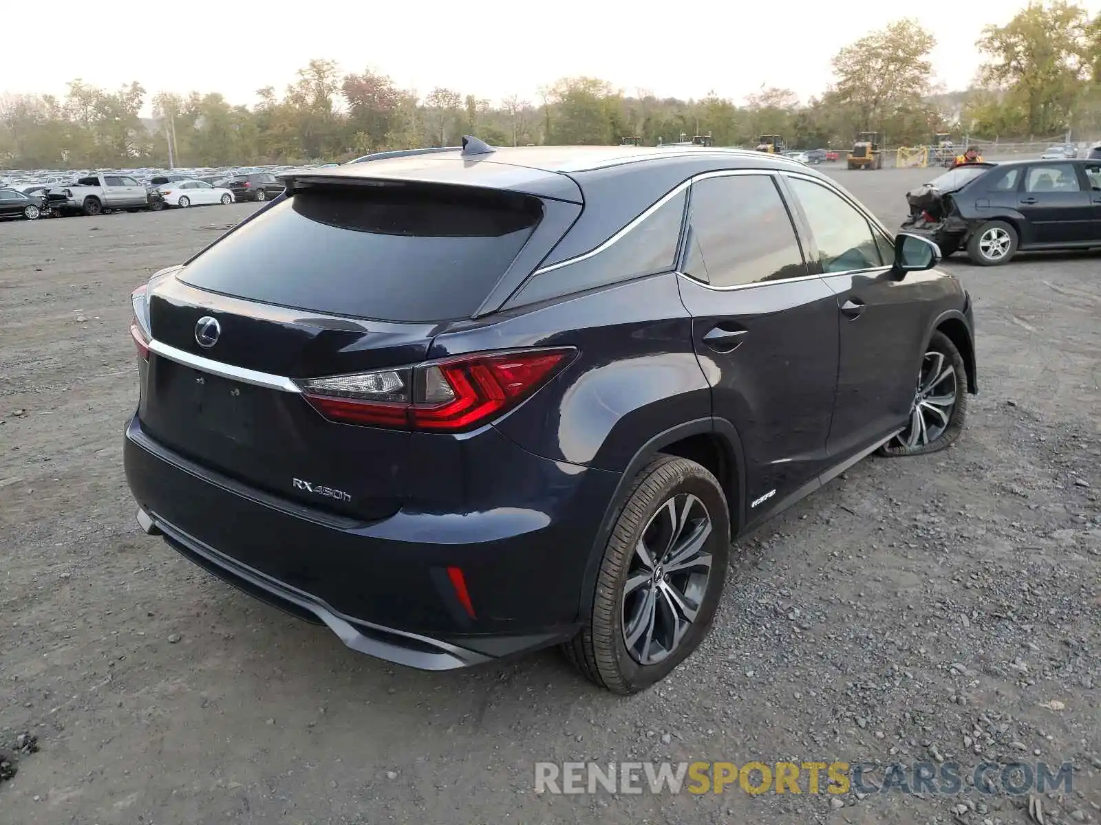 4 Photograph of a damaged car 2T2BGMCA3KC037712 LEXUS RX450 2019