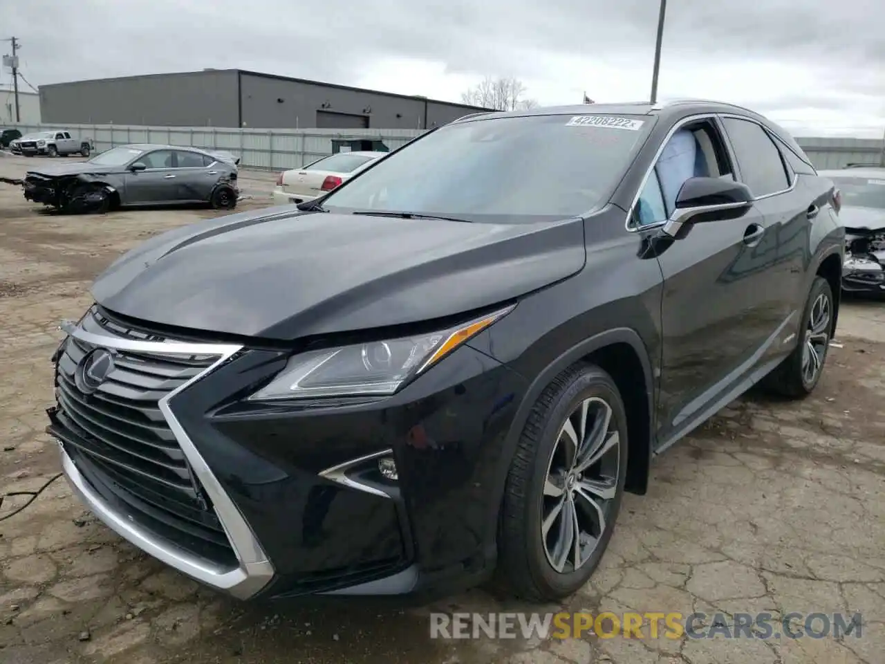 2 Photograph of a damaged car 2T2BGMCA3KC038214 LEXUS RX450 2019