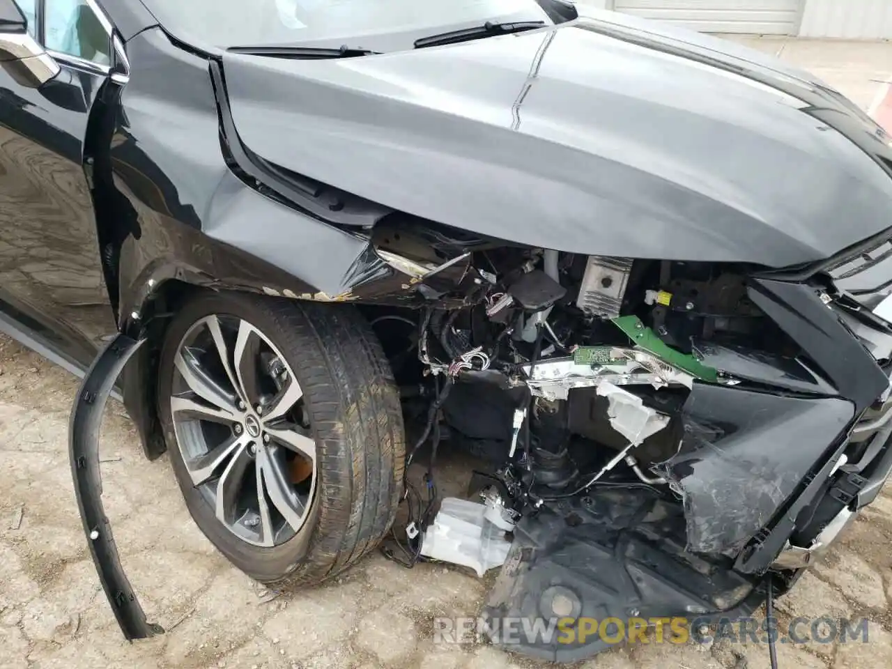 9 Photograph of a damaged car 2T2BGMCA3KC038214 LEXUS RX450 2019