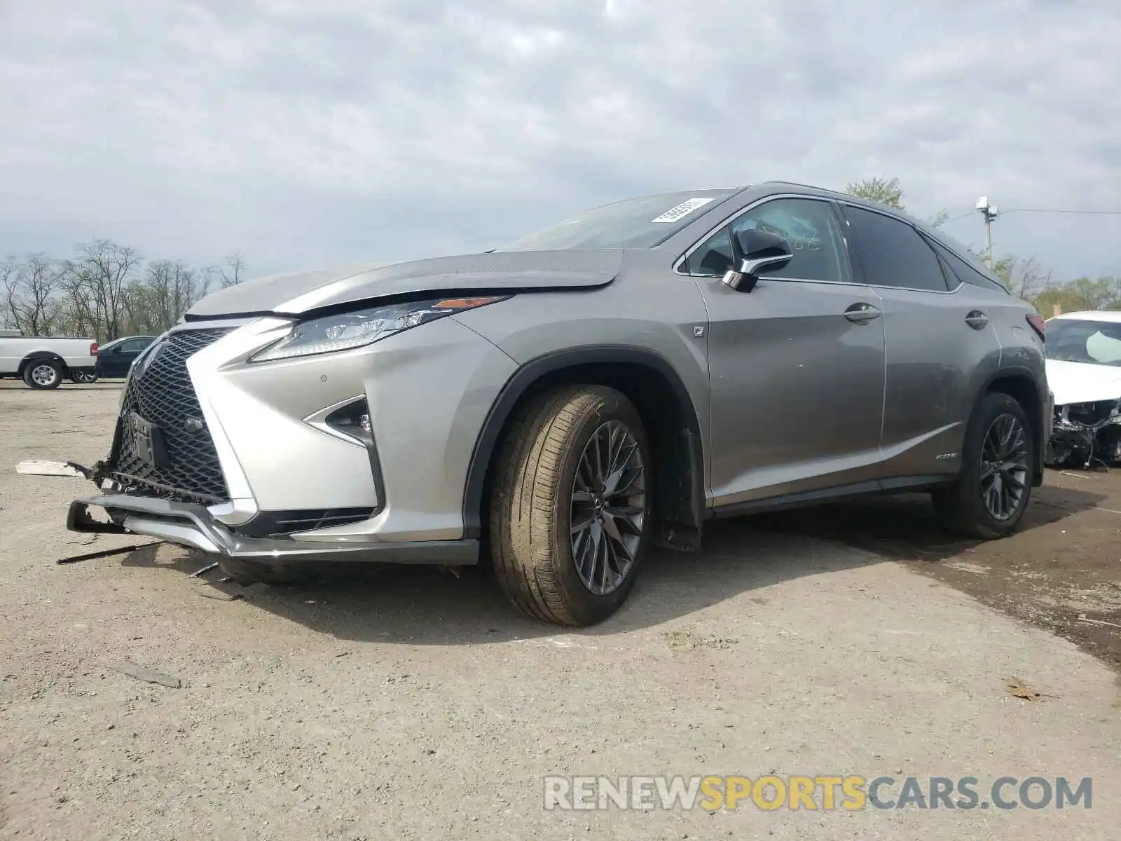 2 Photograph of a damaged car 2T2BGMCA3KC041677 LEXUS RX450 2019