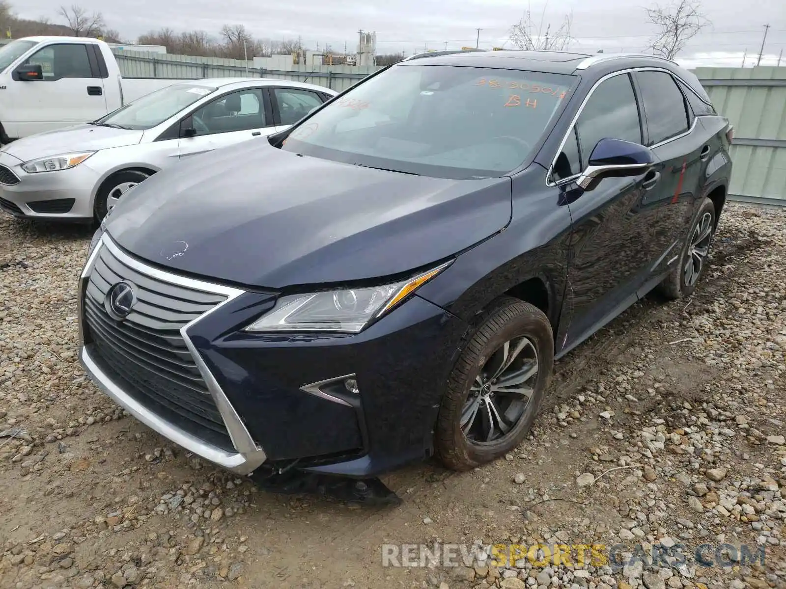 2 Photograph of a damaged car 2T2BGMCA3KC043266 LEXUS RX450 2019