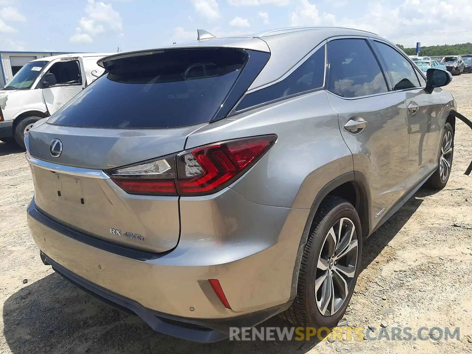 4 Photograph of a damaged car 2T2BGMCA4KC034706 LEXUS RX450 2019