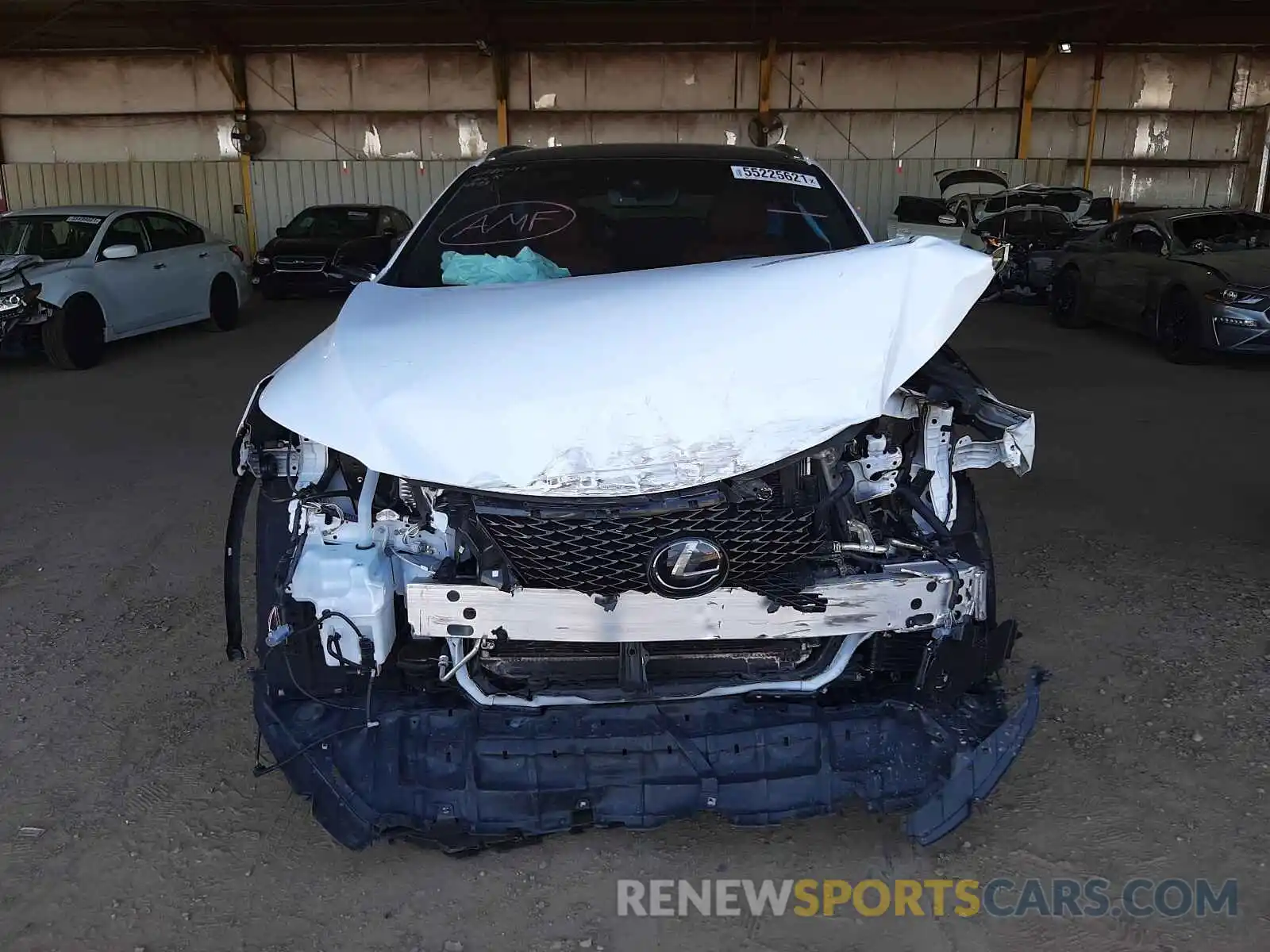 9 Photograph of a damaged car 2T2BGMCA4KC040683 LEXUS RX450 2019