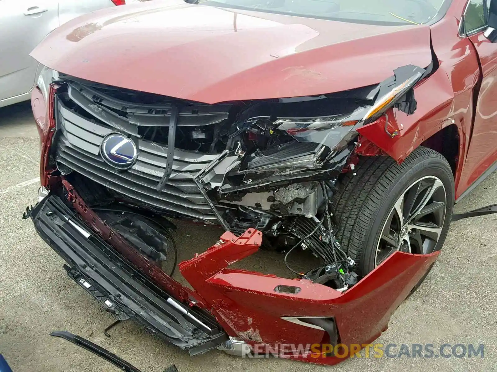 9 Фотография поврежденного автомобиля 2T2BGMCA5KC030812 LEXUS RX450 2019
