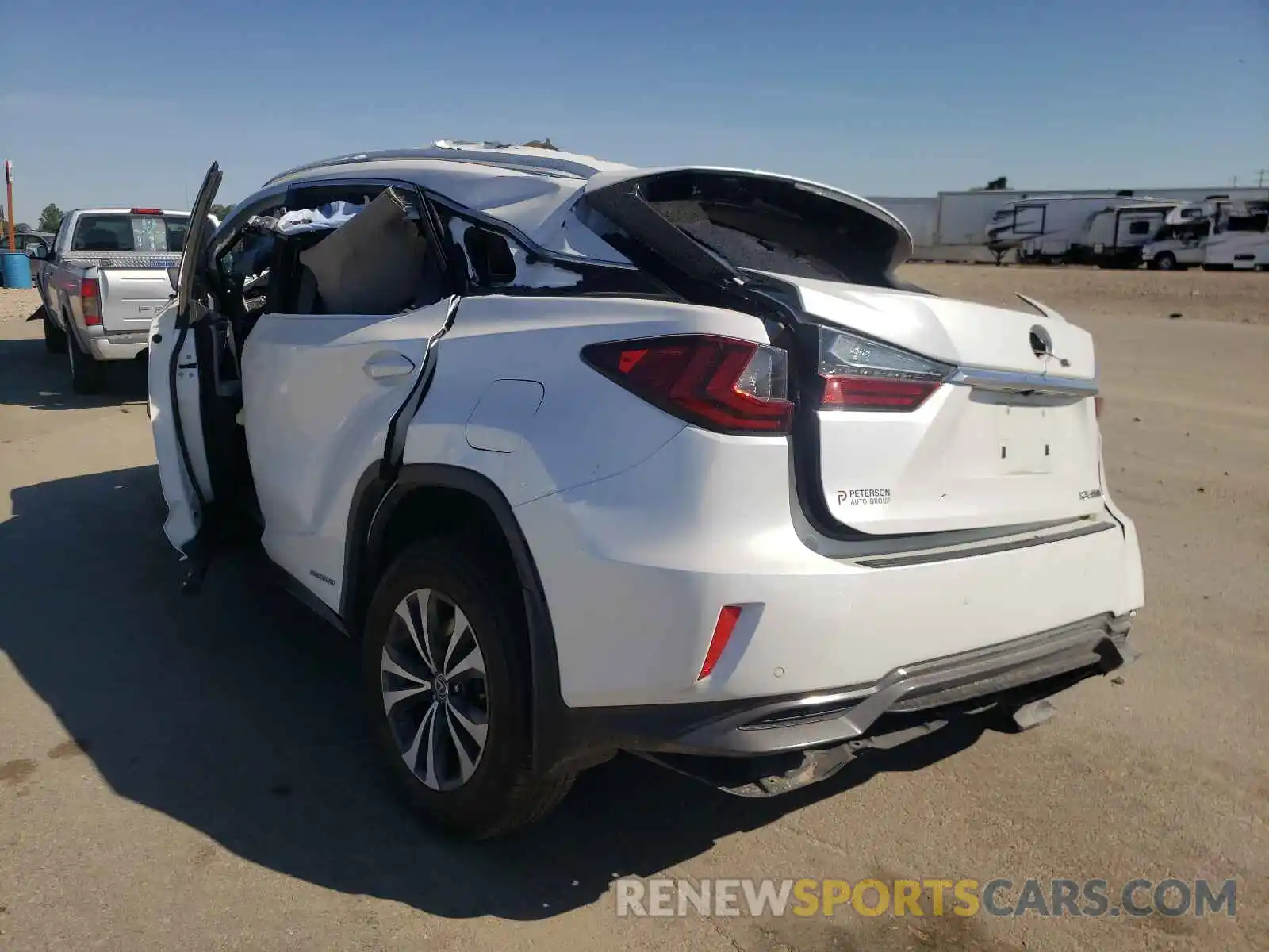 3 Photograph of a damaged car 2T2BGMCA5KC030938 LEXUS RX450 2019