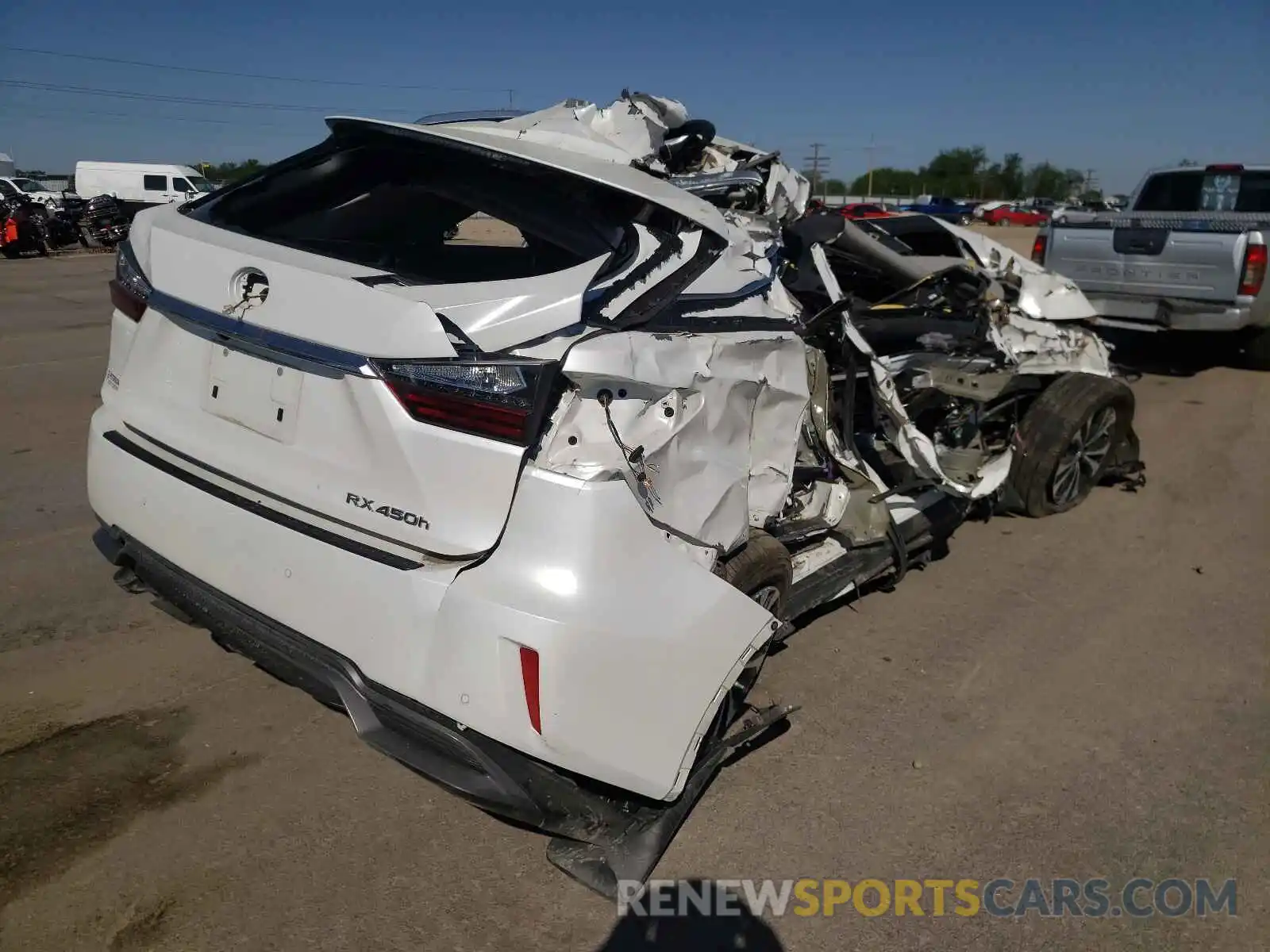 4 Photograph of a damaged car 2T2BGMCA5KC030938 LEXUS RX450 2019