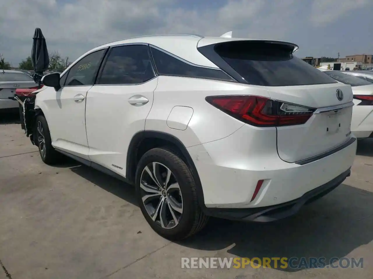 3 Фотография поврежденного автомобиля 2T2BGMCA5KC036996 LEXUS RX450 2019