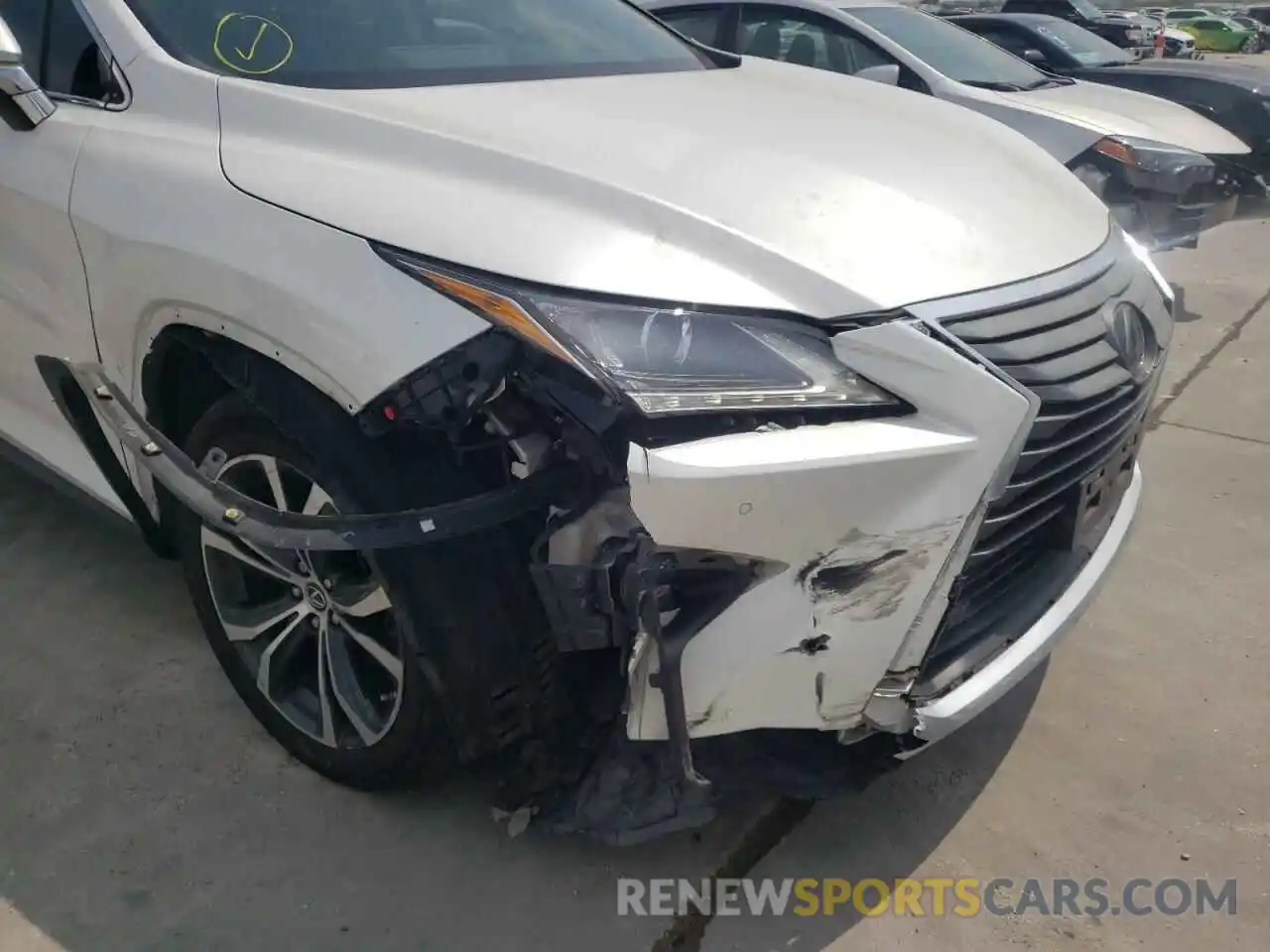 9 Photograph of a damaged car 2T2BGMCA5KC036996 LEXUS RX450 2019