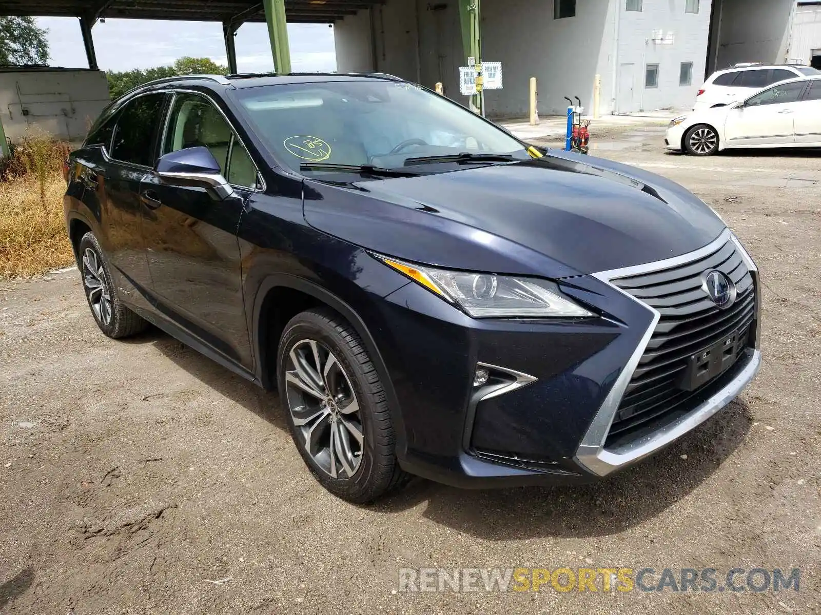 1 Photograph of a damaged car 2T2BGMCA5KC043107 LEXUS RX450 2019