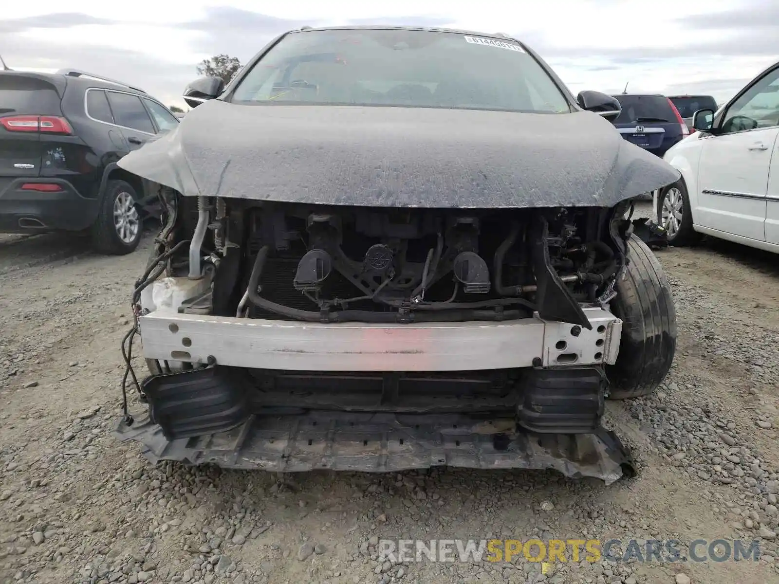 9 Photograph of a damaged car 2T2BGMCA6KC033704 LEXUS RX450 2019