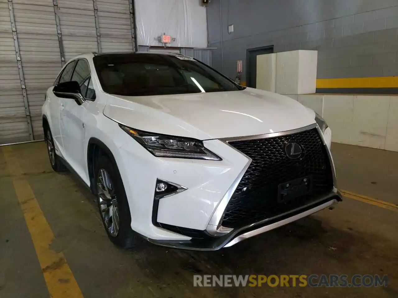 1 Photograph of a damaged car 2T2BGMCA6KC033864 LEXUS RX450 2019