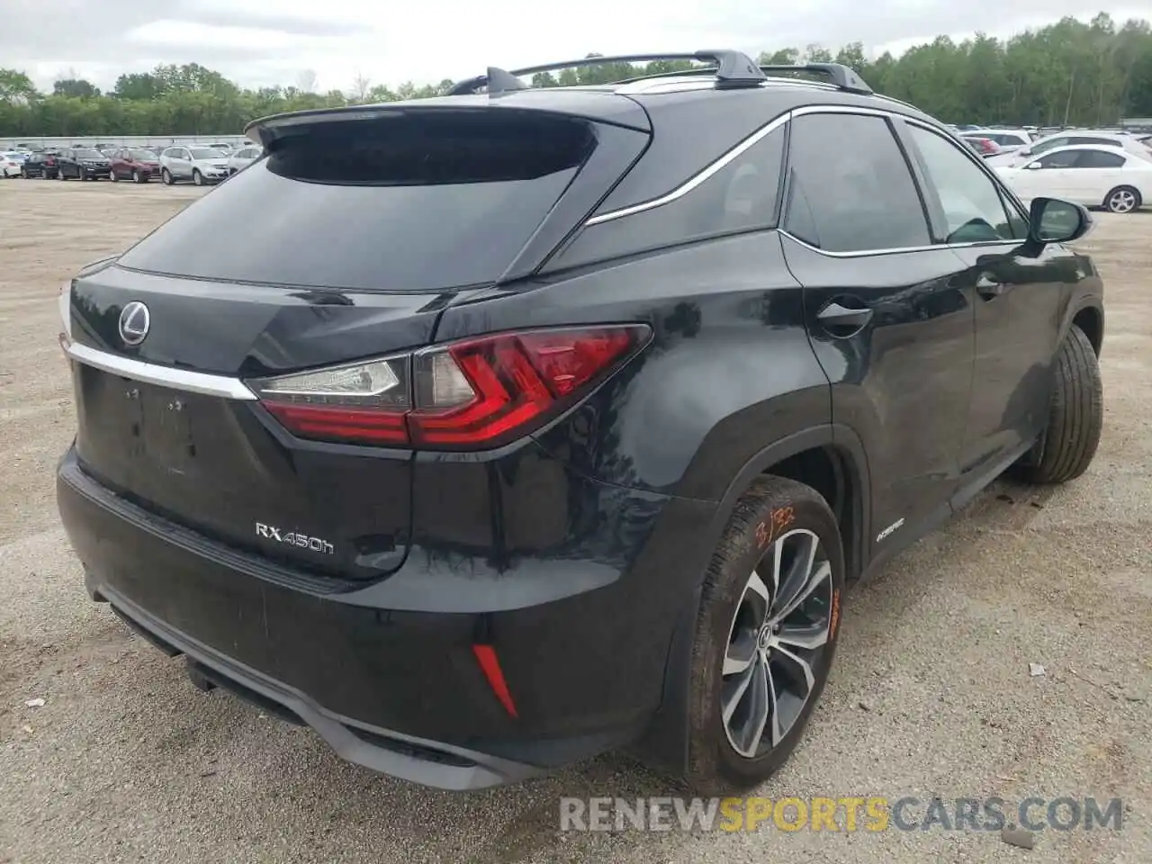 4 Photograph of a damaged car 2T2BGMCA6KC035369 LEXUS RX450 2019