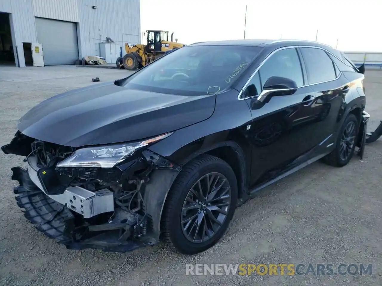 2 Photograph of a damaged car 2T2BGMCA6KC037882 LEXUS RX450 2019